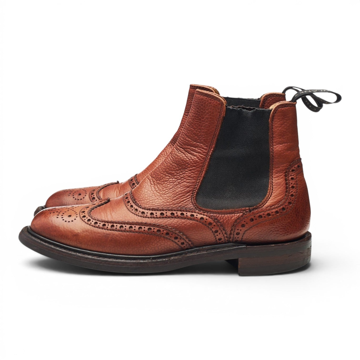 Toast bottines chelsea cuir bordeaux femme UK 4
