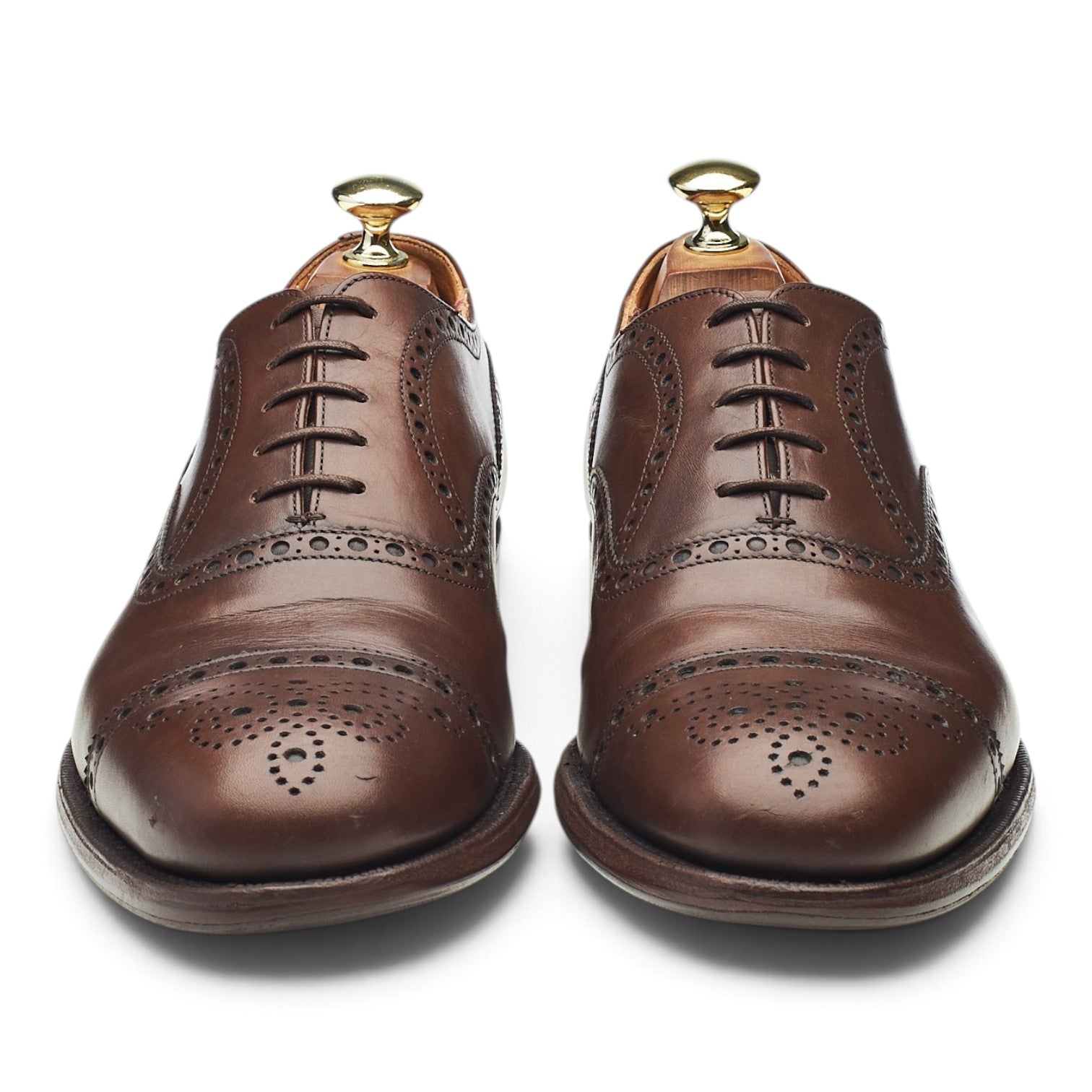 Church's Diplomat richelieu cuir marron foncé 7,5 G