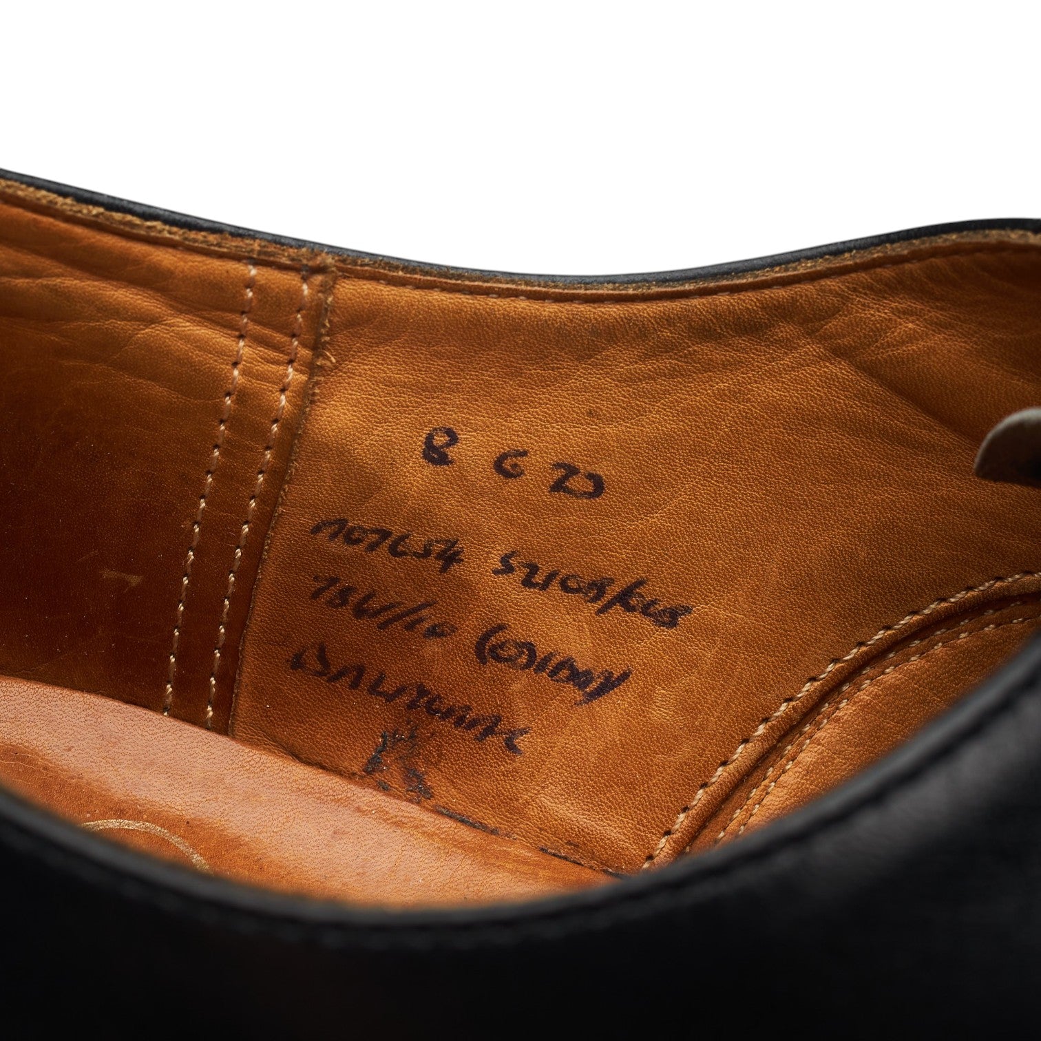Church's Balmoral oxford cuir noir UK 8
