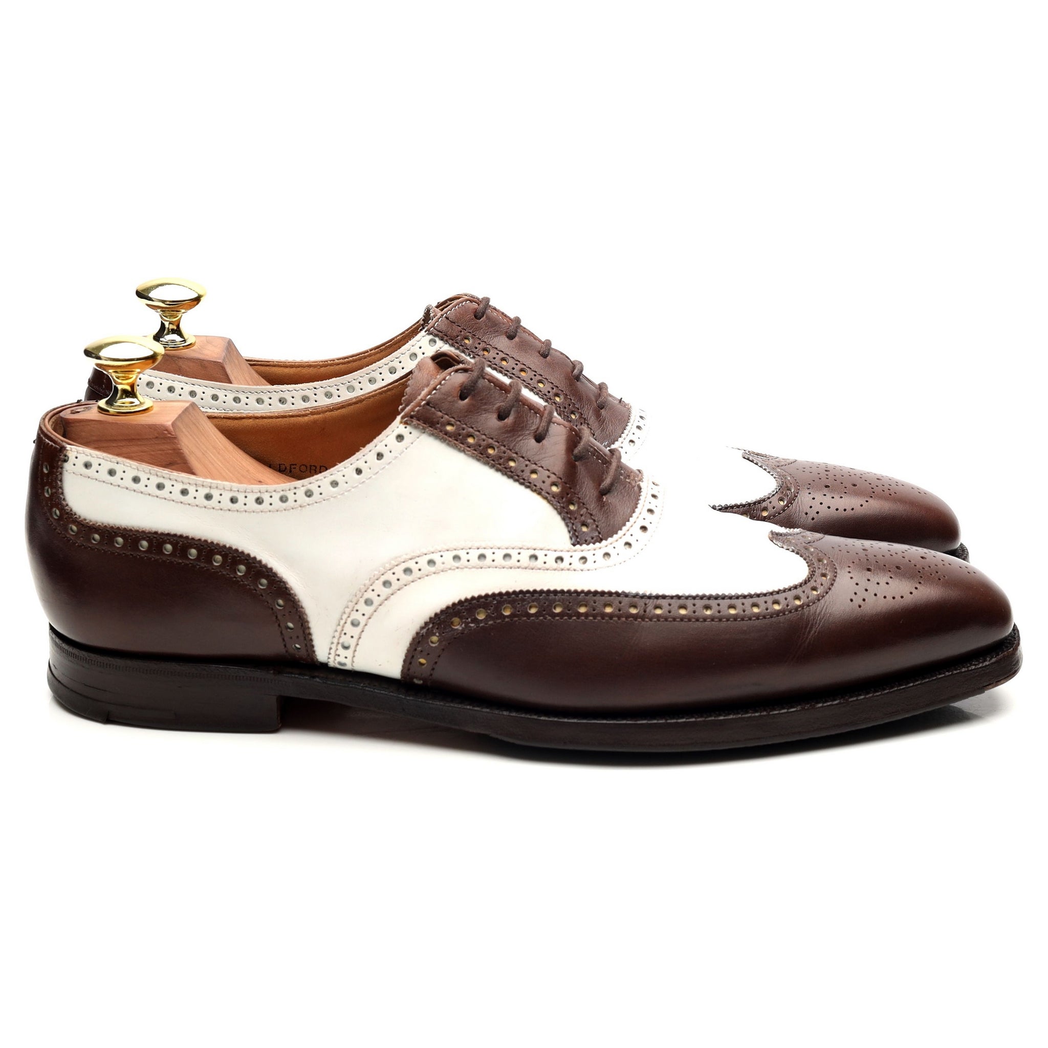 Crockett & Jones Guildford richelieu cuir marron UK 7
