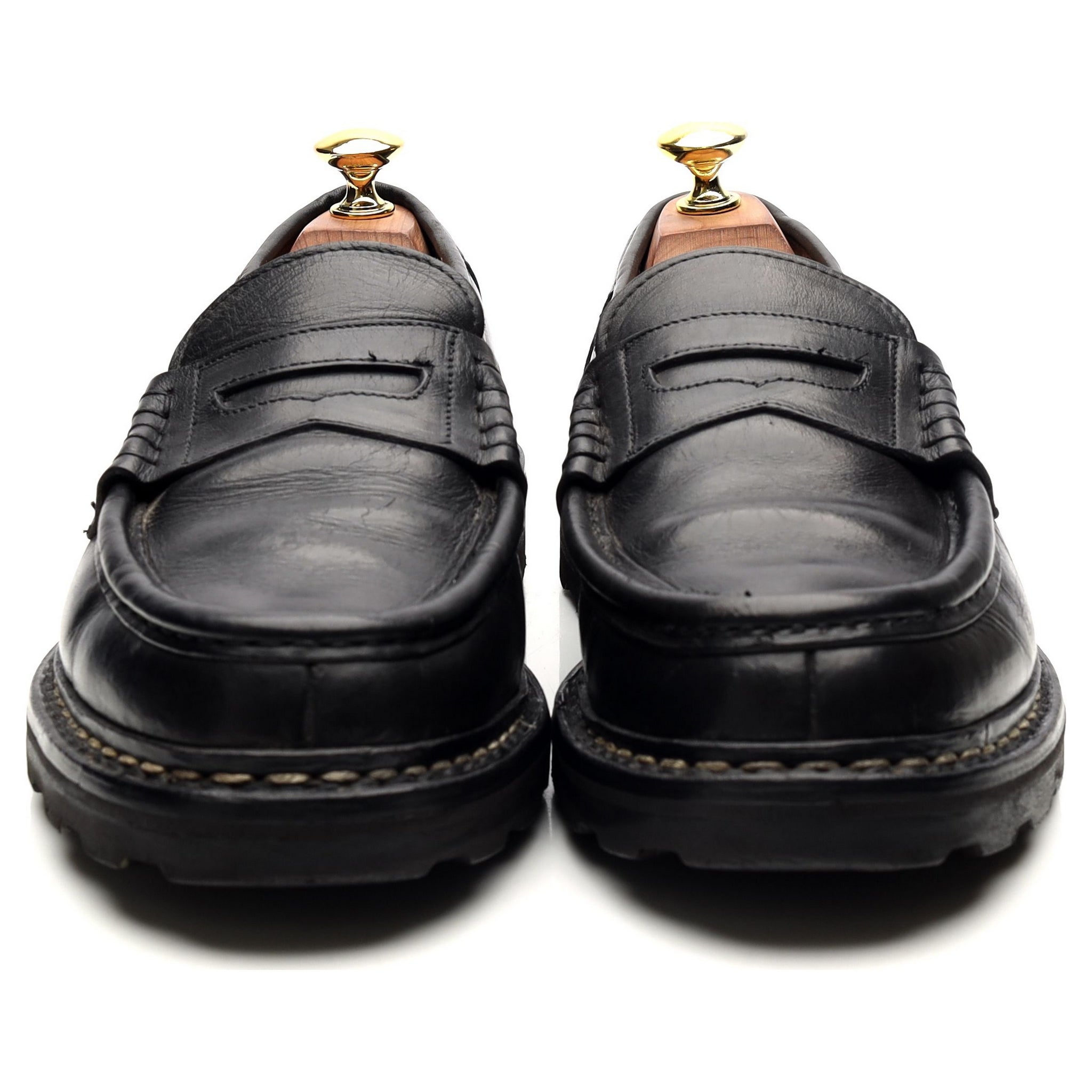 Paraboot Reims mocassins cuir noir pointure UK 8,5