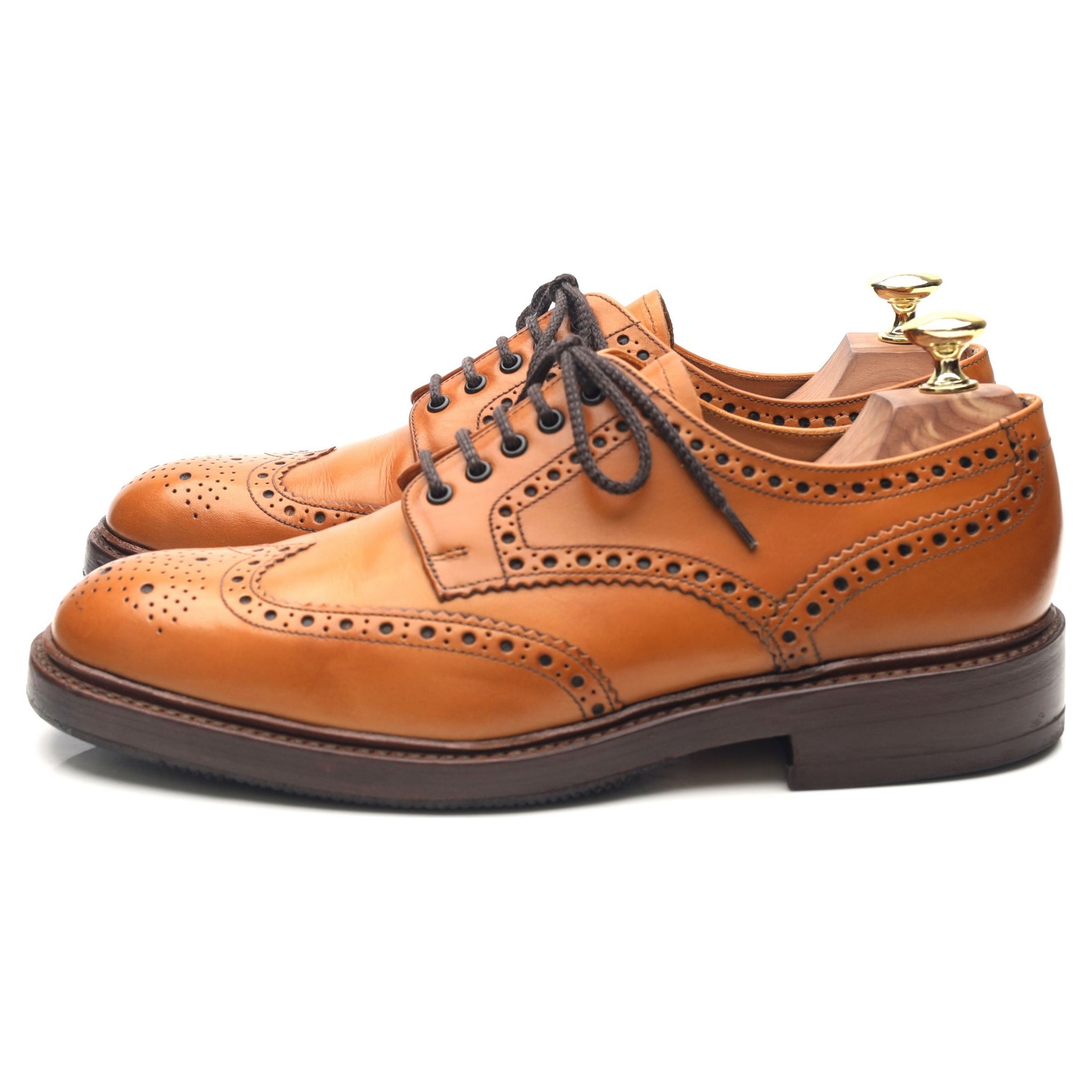 Loake 1880 Chester 2 derby cuir marron UK 7 brogues