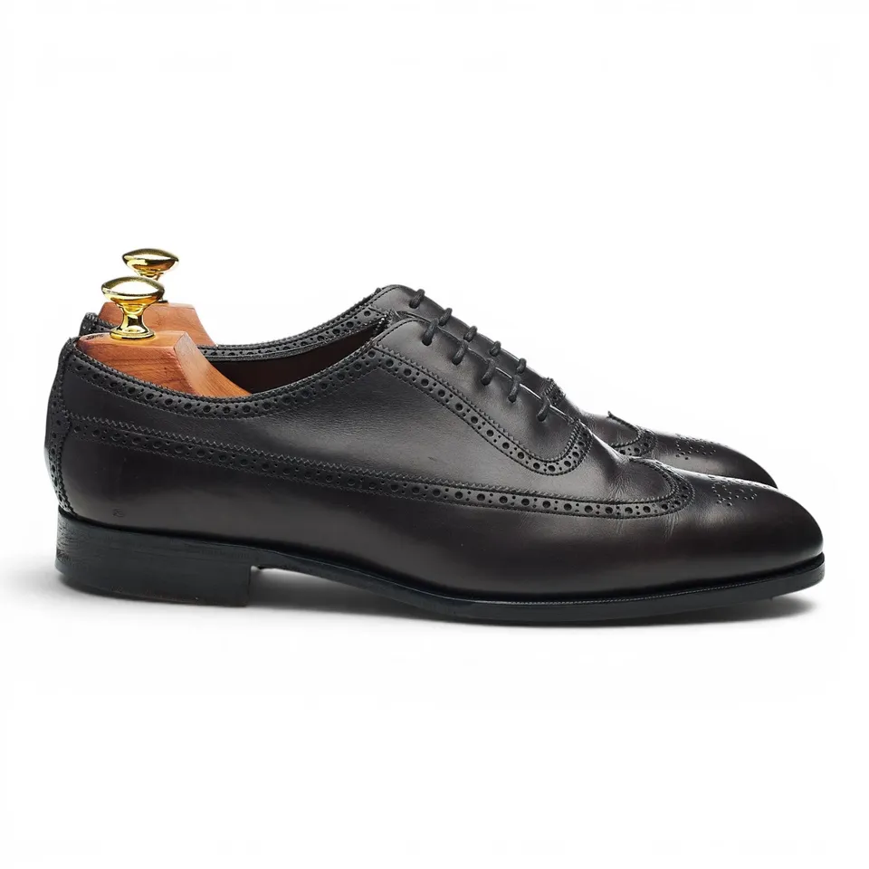 Edward Green Oakdale oxford cuir gris foncé 7,5 UK