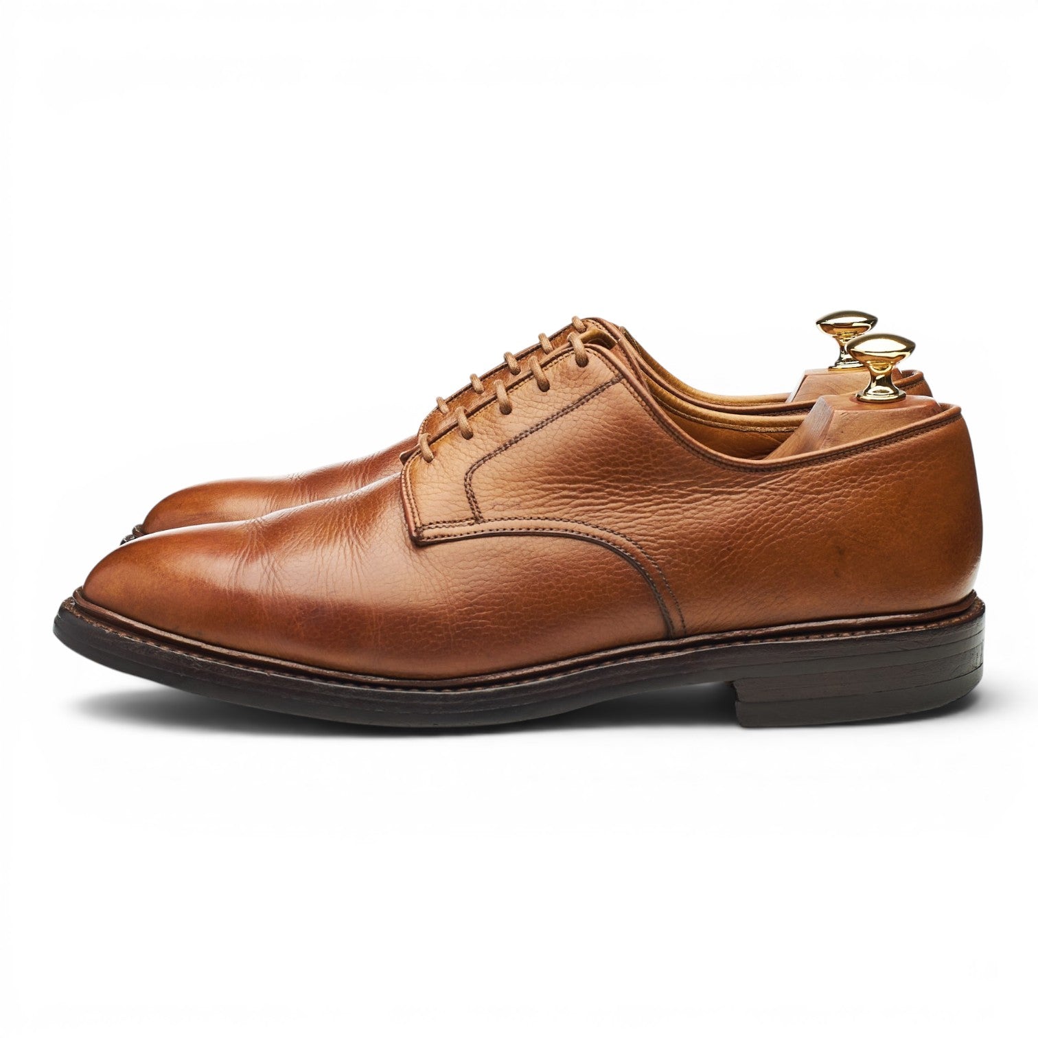 Crockett & Jones Grasmere derby cuir marron UK 9 grainé