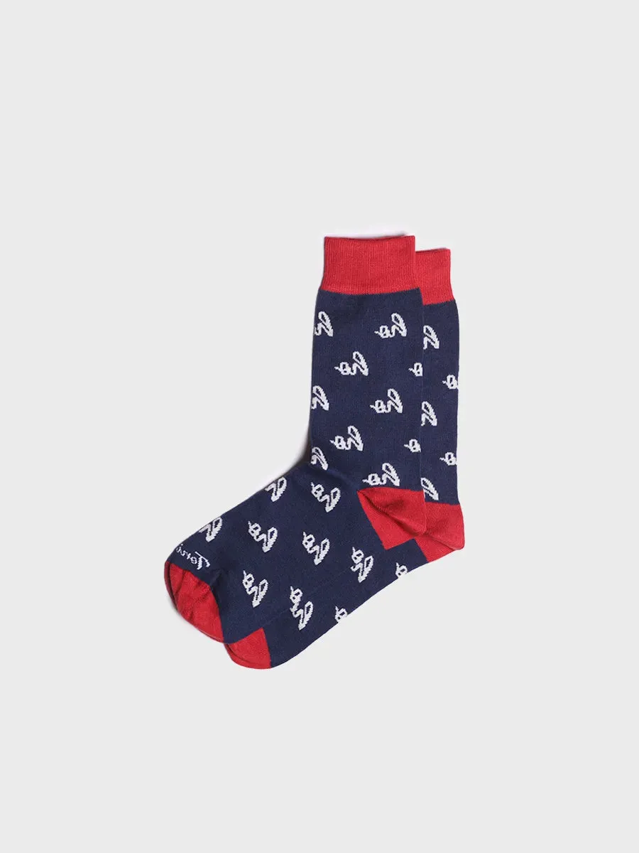 Toni Pons Quel-ND chaussettes Noël coton rayé