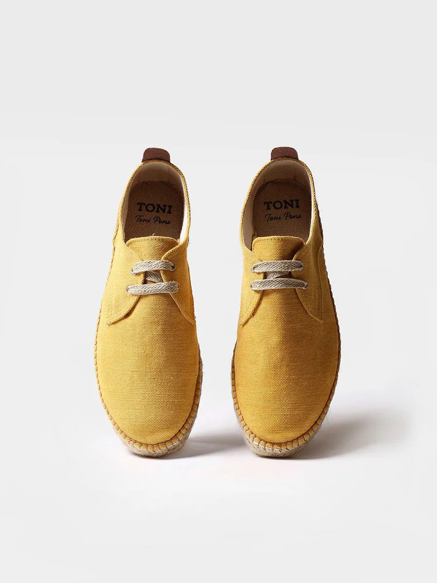 Toni Pons Dixon espadrilles homme toile à lacets