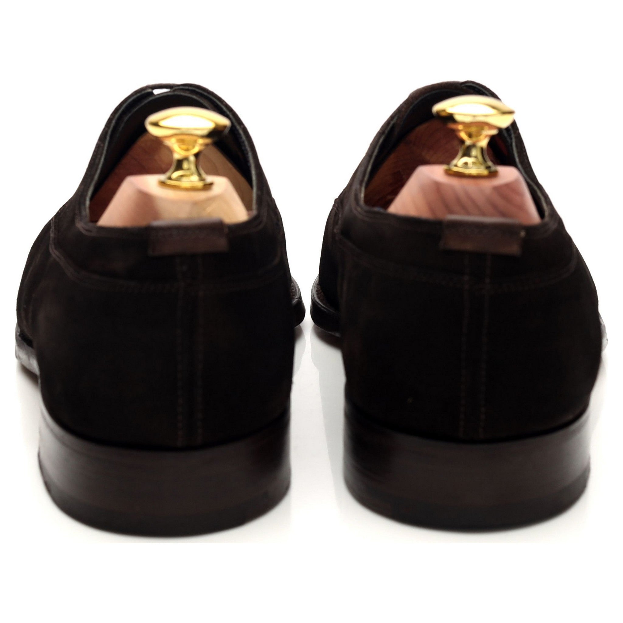 Gieves & Hawkes oxford suède marron UK 7