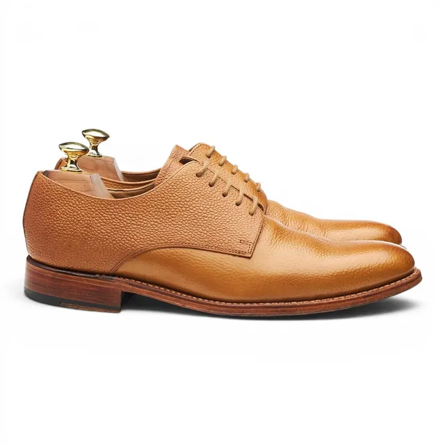 Grenson Toby derby cuir grainé marron 7 F