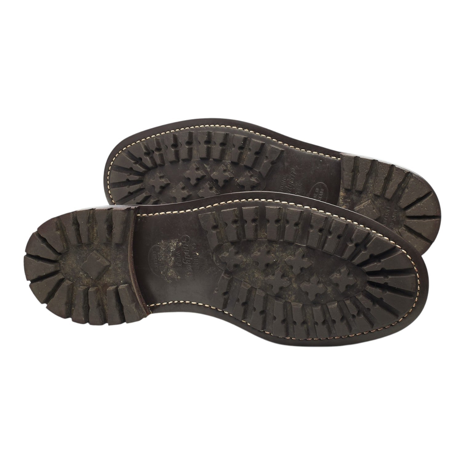 Tricker's Daniel derby cuir marron foncé UK 9.5