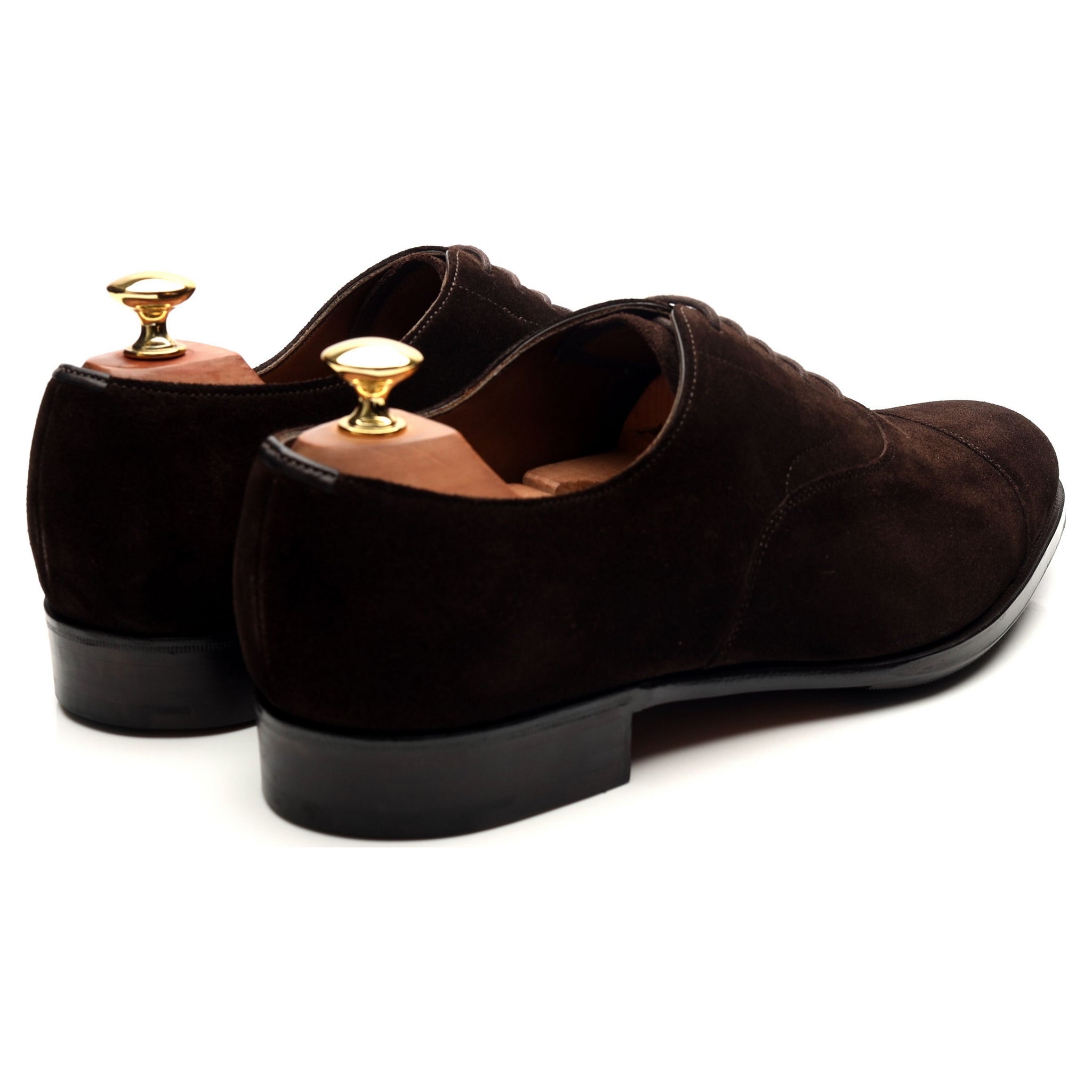 Edward Green Chelsea richelieu suède marron UK 9