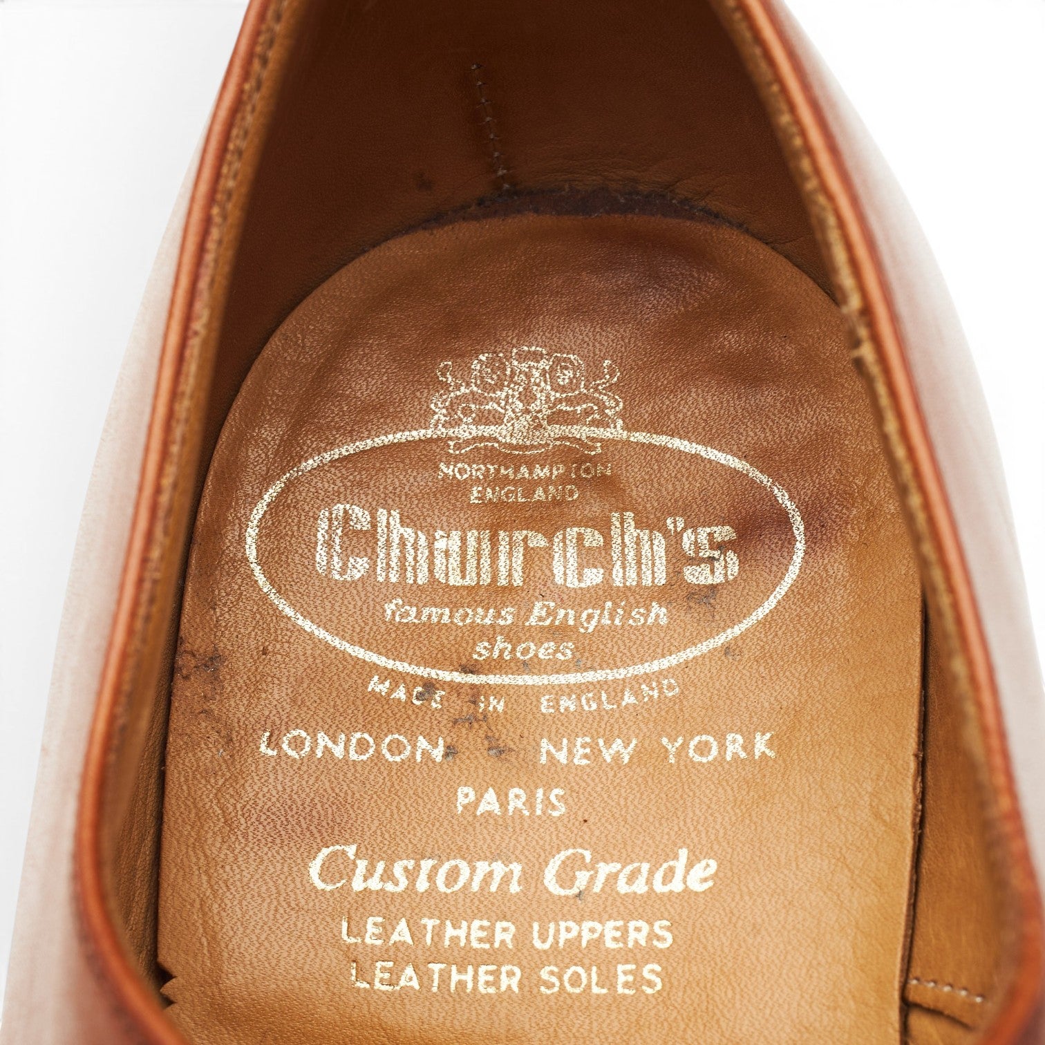 Church’s Consul richelieu cuir cognac 7.5 mariage