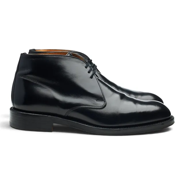 Cheaney Jackie boots chukka cuir noir UK 8,5 cuir poli