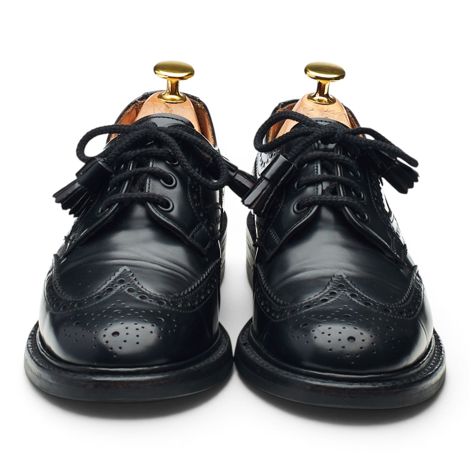 Cheaney Marianne derby brogue cuir noir femme UK 4