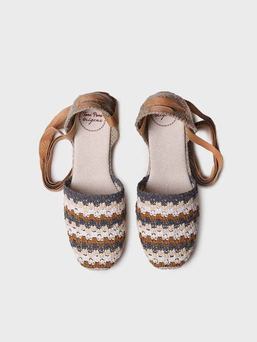 Toni Pons Georgina espadrille compensée crochet