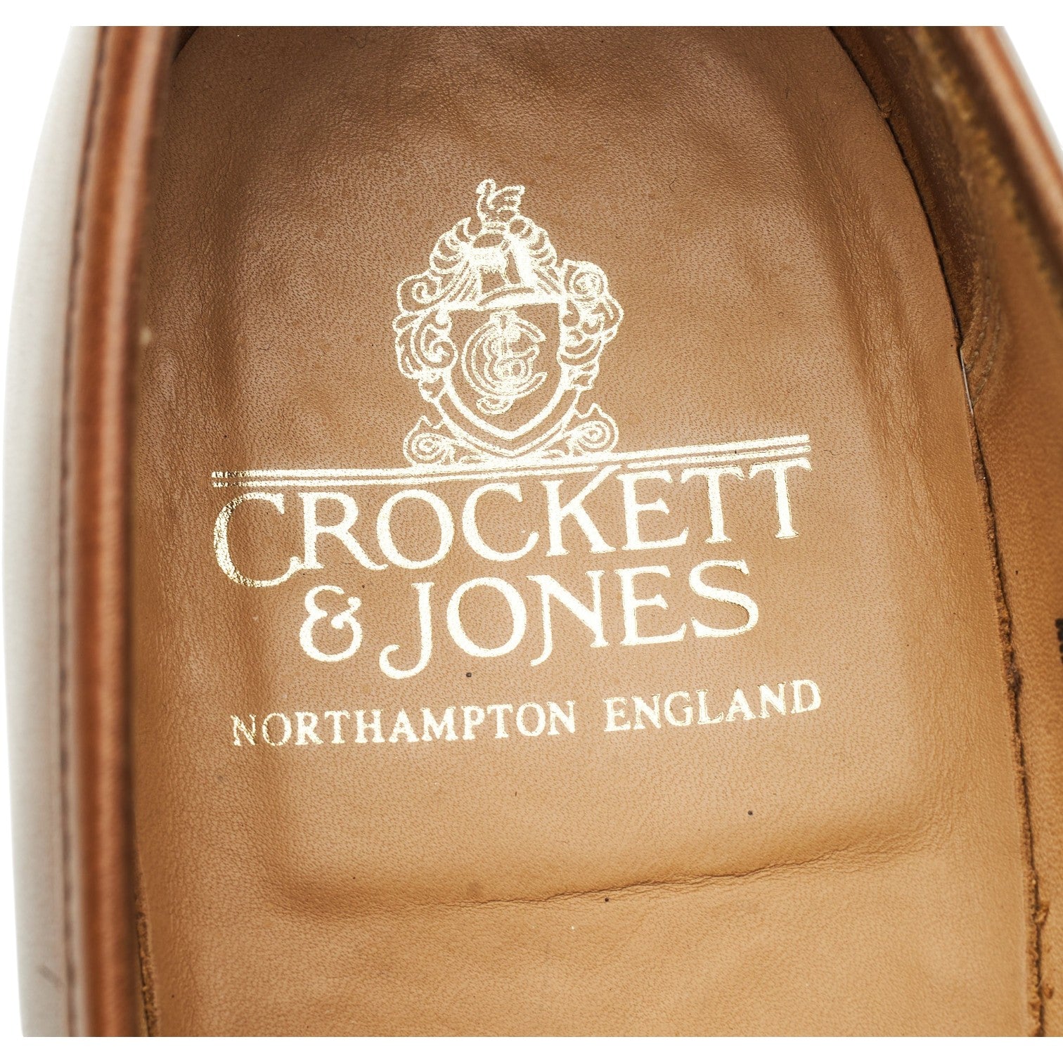 Crockett & Jones Sydney mocassins cuir marron UK 8.5