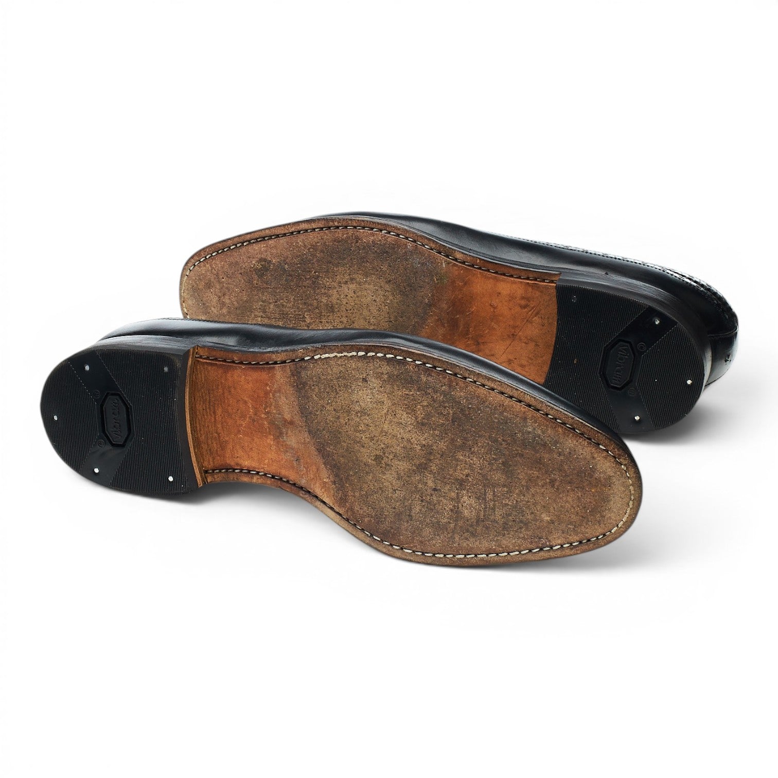Barker derby brogue cuir noir UK 8