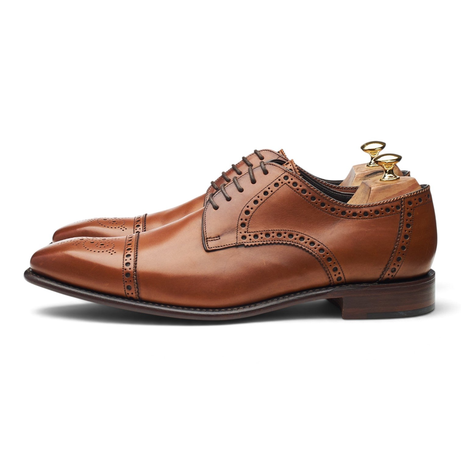 Loake 1880 Byron derby cuir tan UK 11