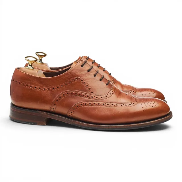 Loake 1880 Heston oxford cuir marron UK 6,5