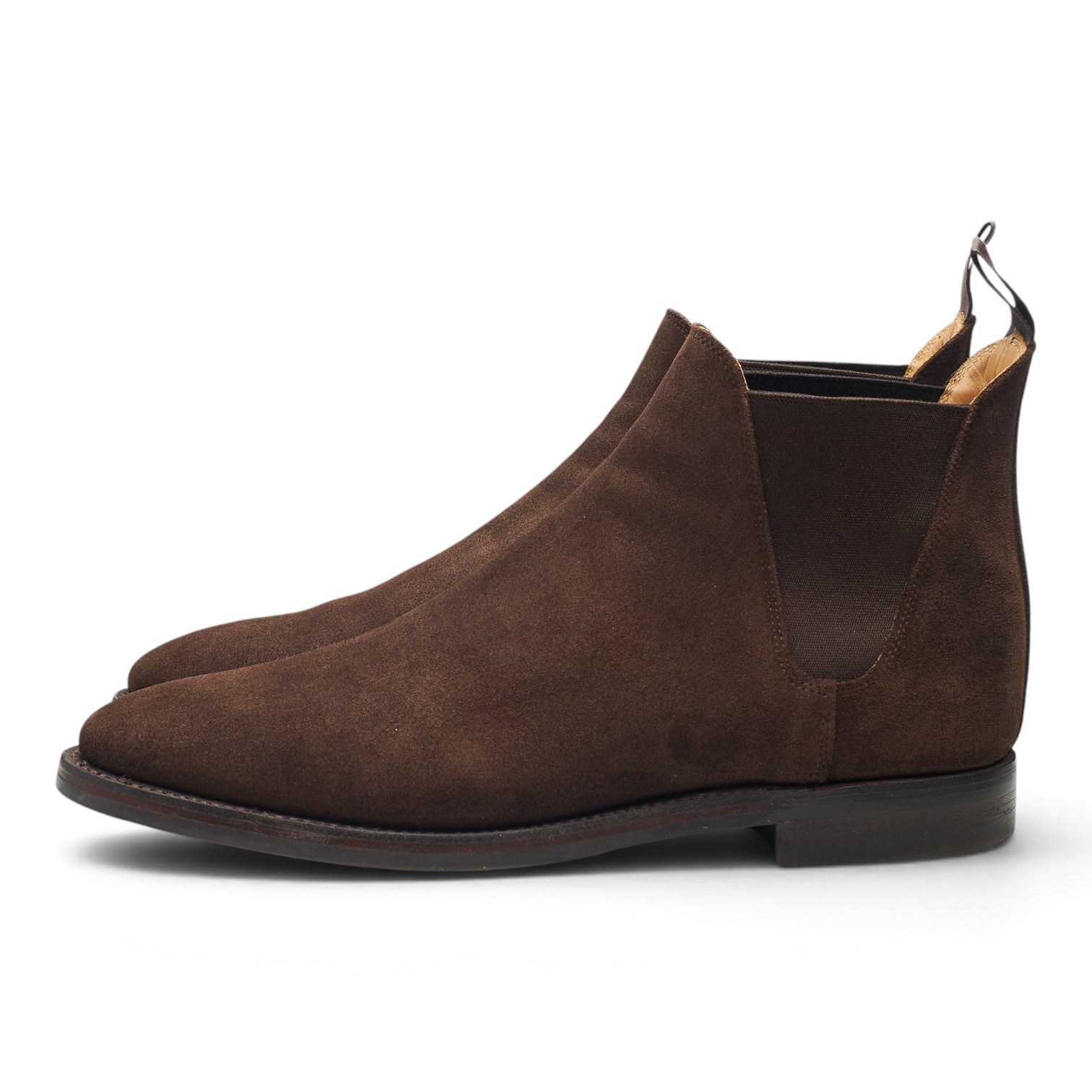 Crockett & Jones Chelsea 8 boots suède marron UK 8,5
