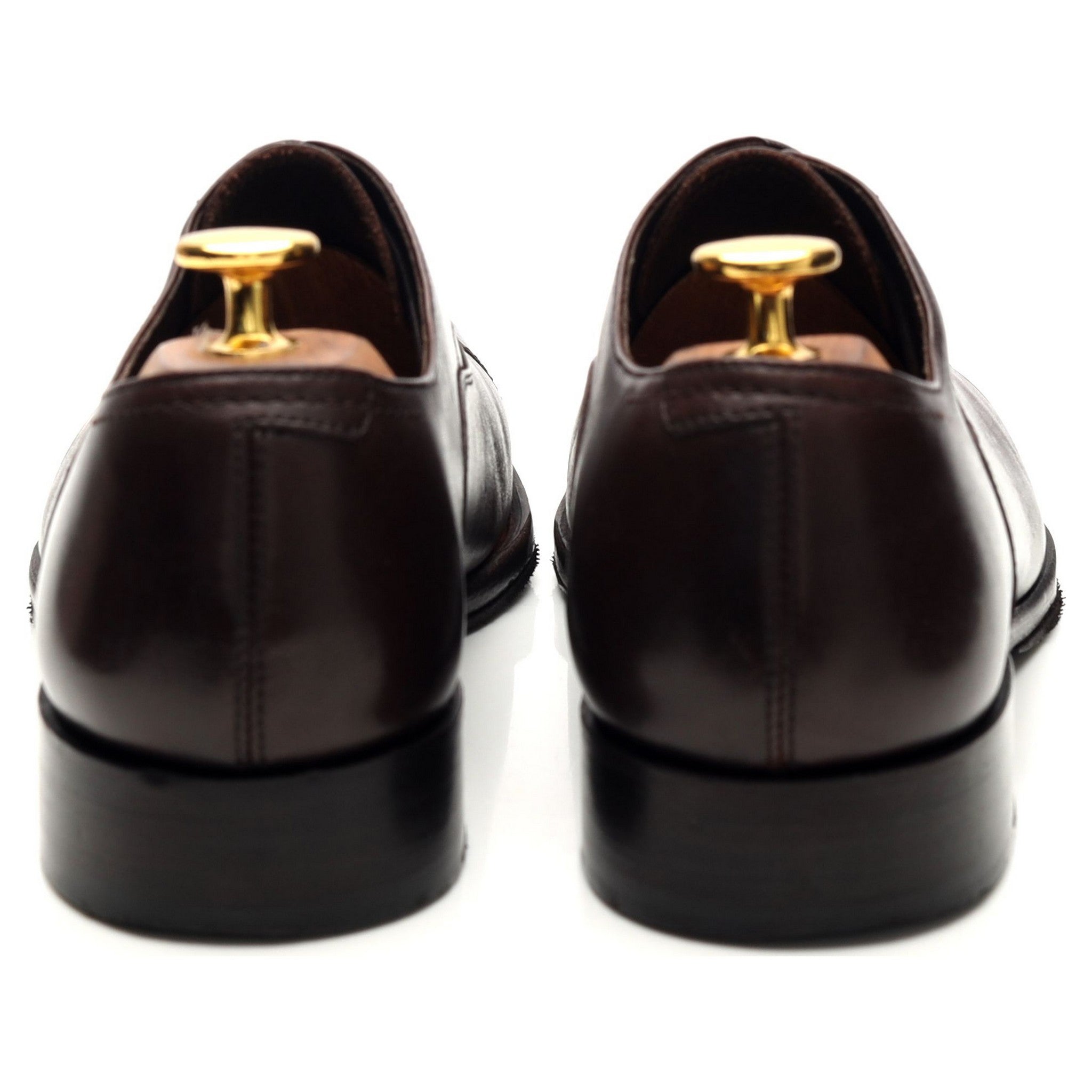 CNES Shoemaker C10 richelieu cuir marron UK 6