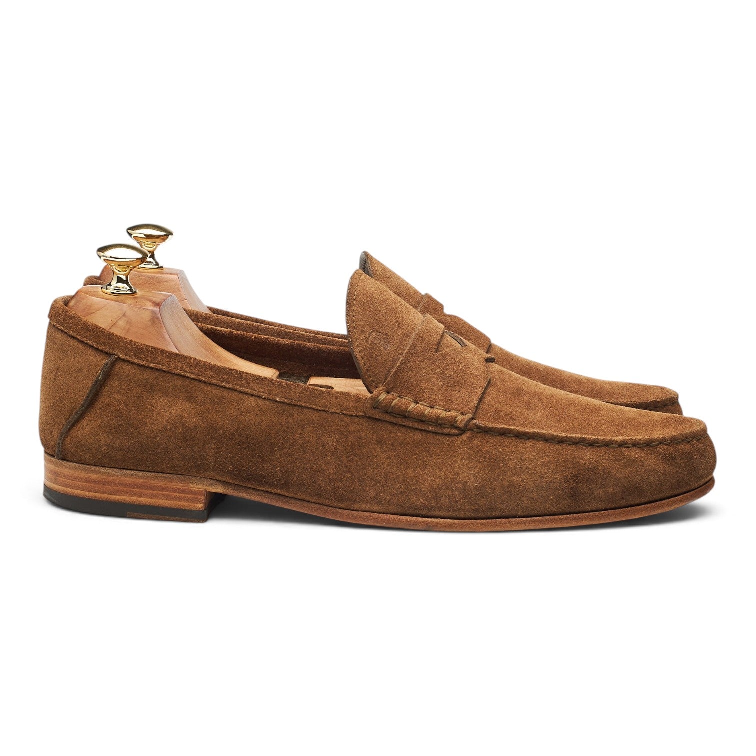 Tod's mocassin penny suède marron UK 10