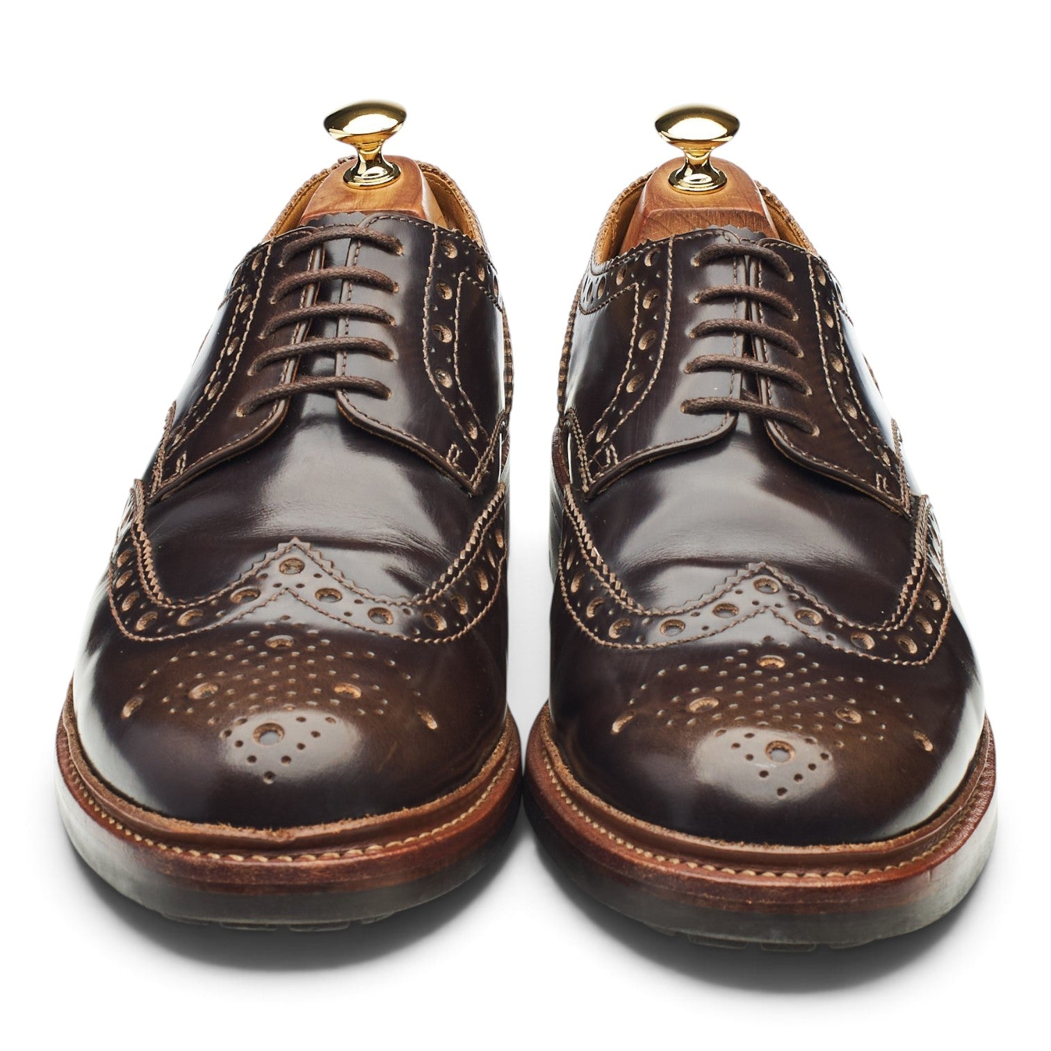 Grenson Archie derbies cuir marron pointure UK 9,5