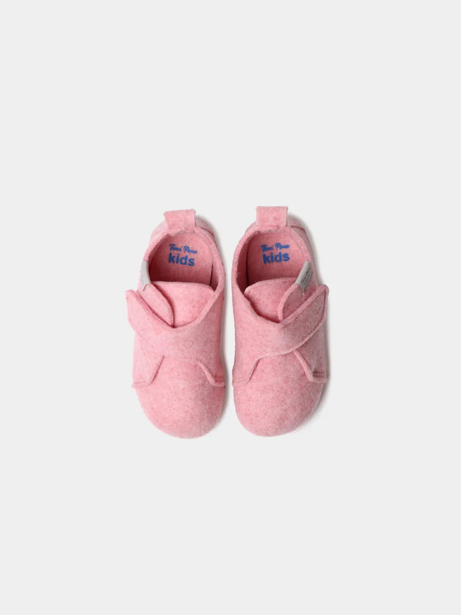 Toni Pons Lumi-FR chaussons enfant feutre recyclé