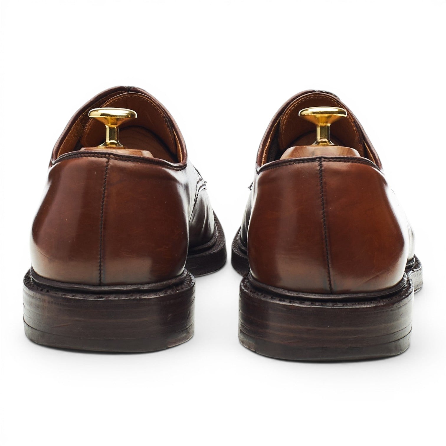 Ralph Lauren Marlow derby cordovan marron pointure UK 8.5