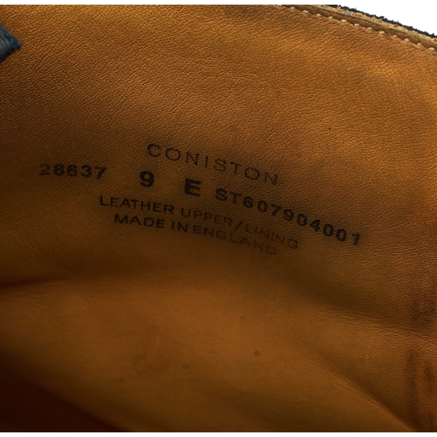 Crockett & Jones Coniston boots suède noir UK 9