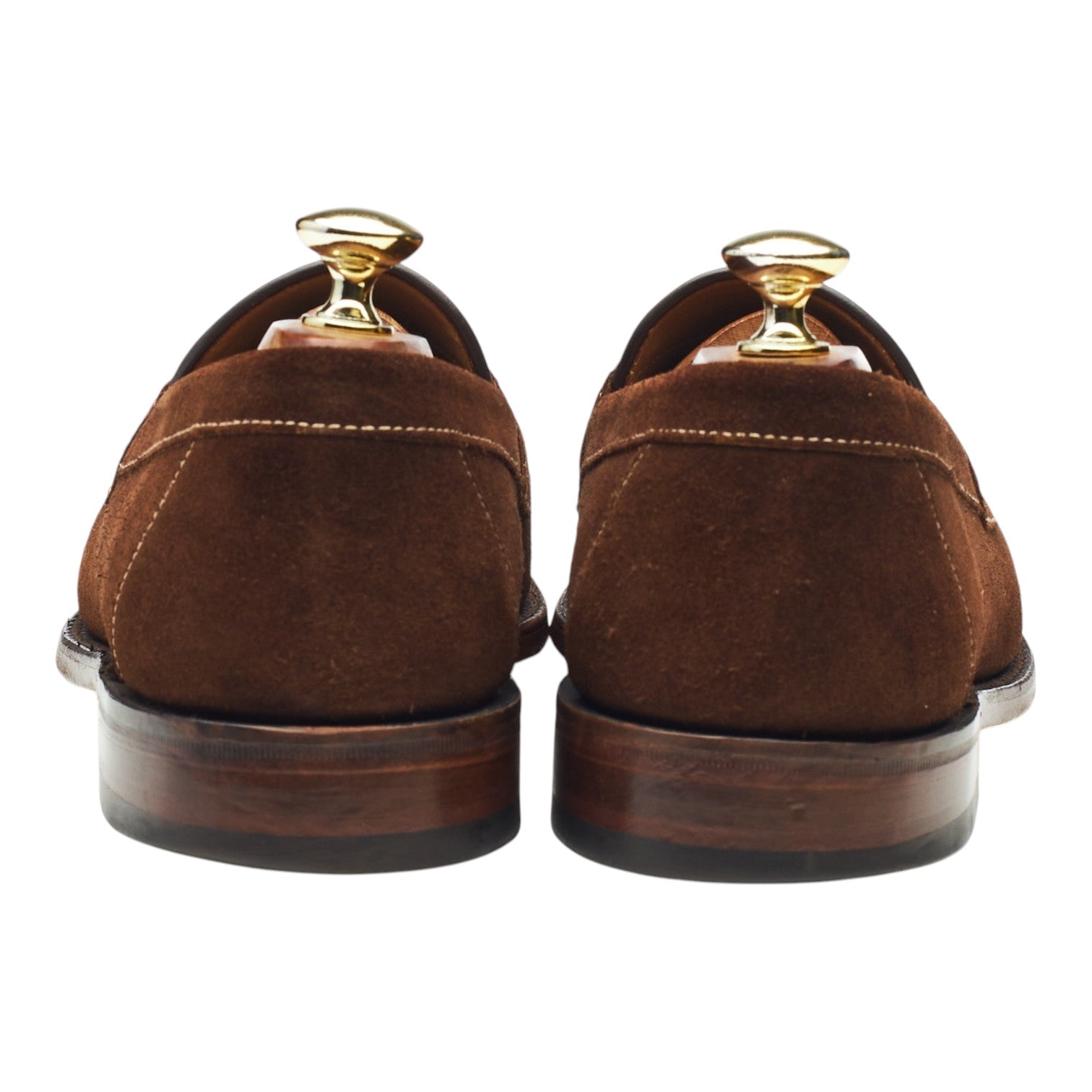 Loake Imperial mocassin daim marron tabac 7 UK