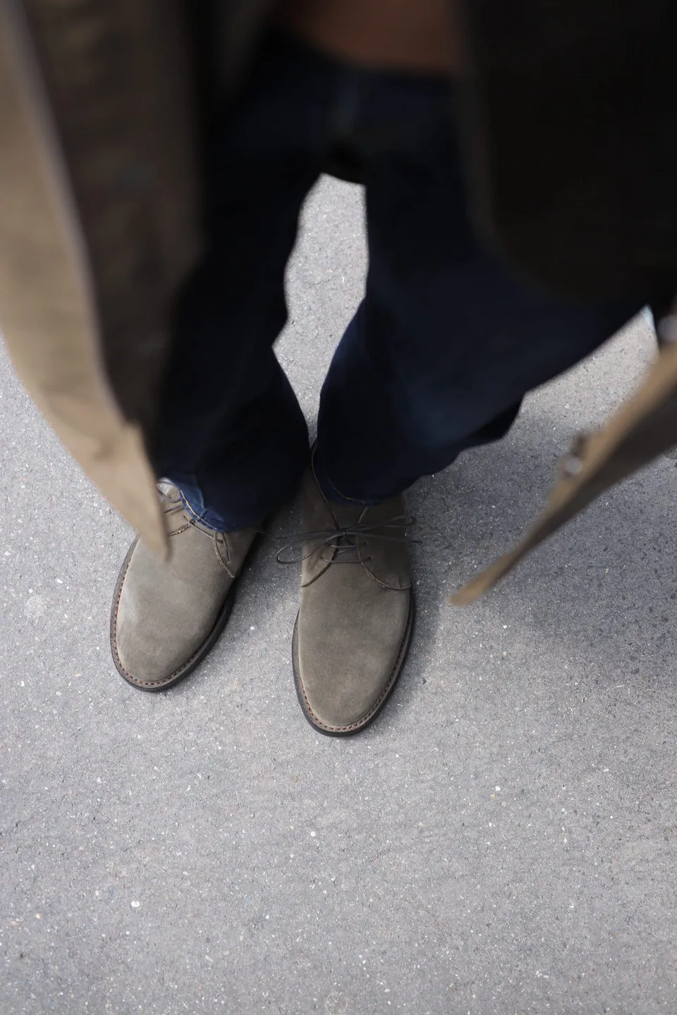 Malfroid Izoard Loft desert boots veau velours