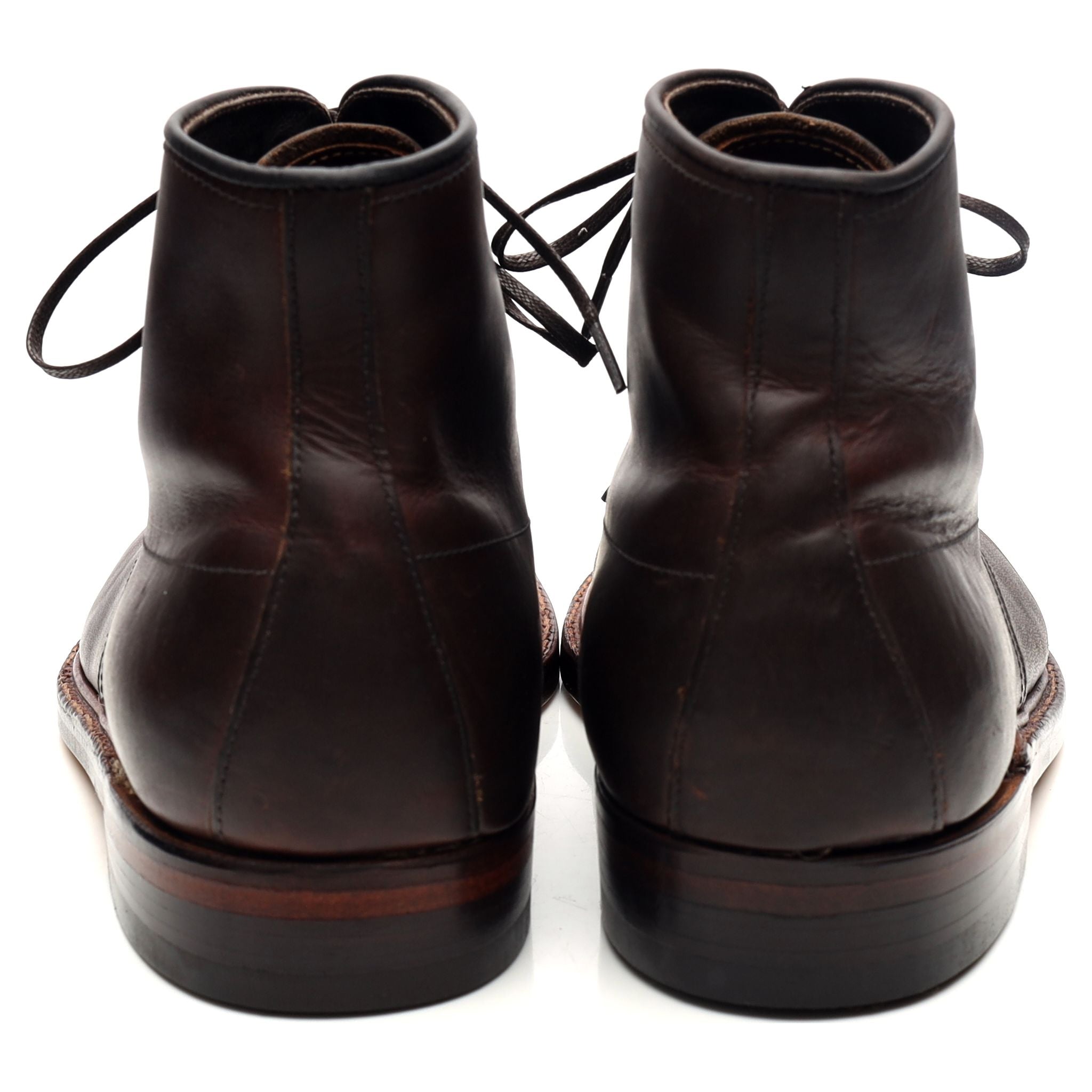 Alden Indy M5905H boots cuir marron foncé UK 8