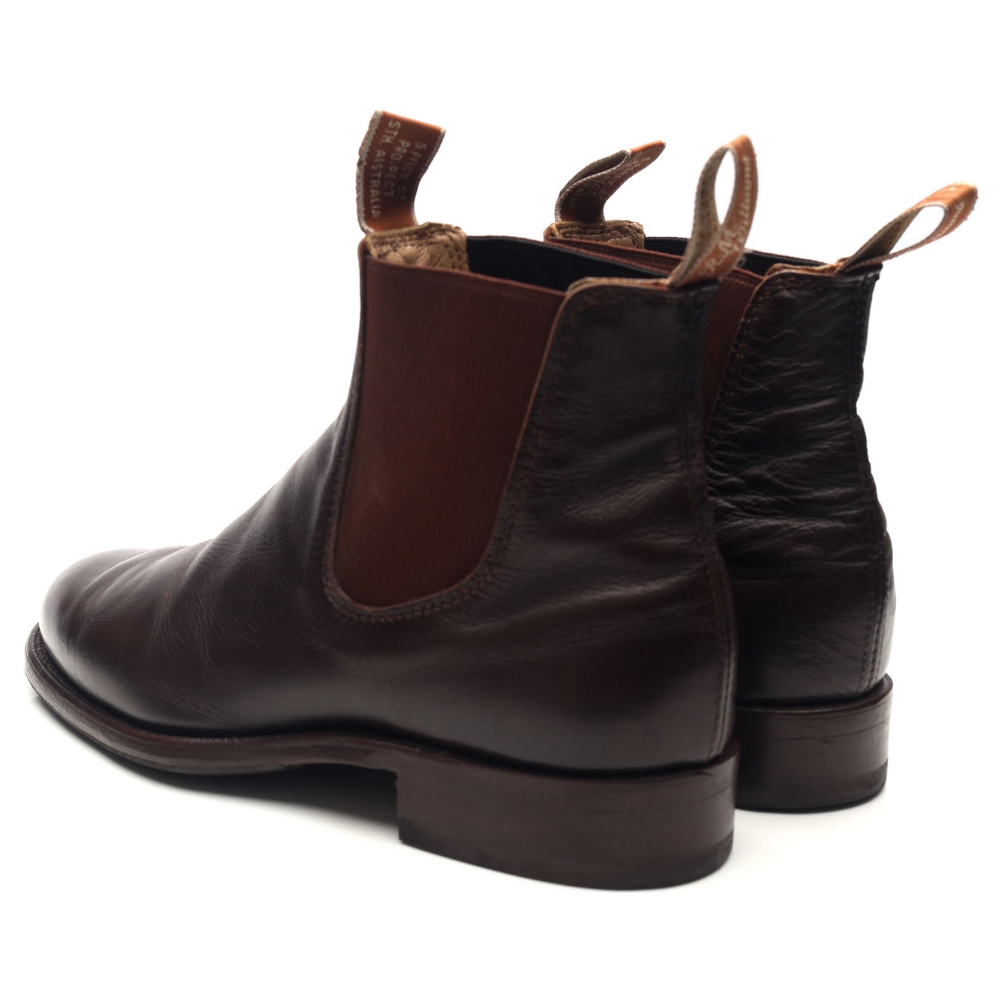 R.M. Williams Comfort Turnout bottines cuir marron UK 8