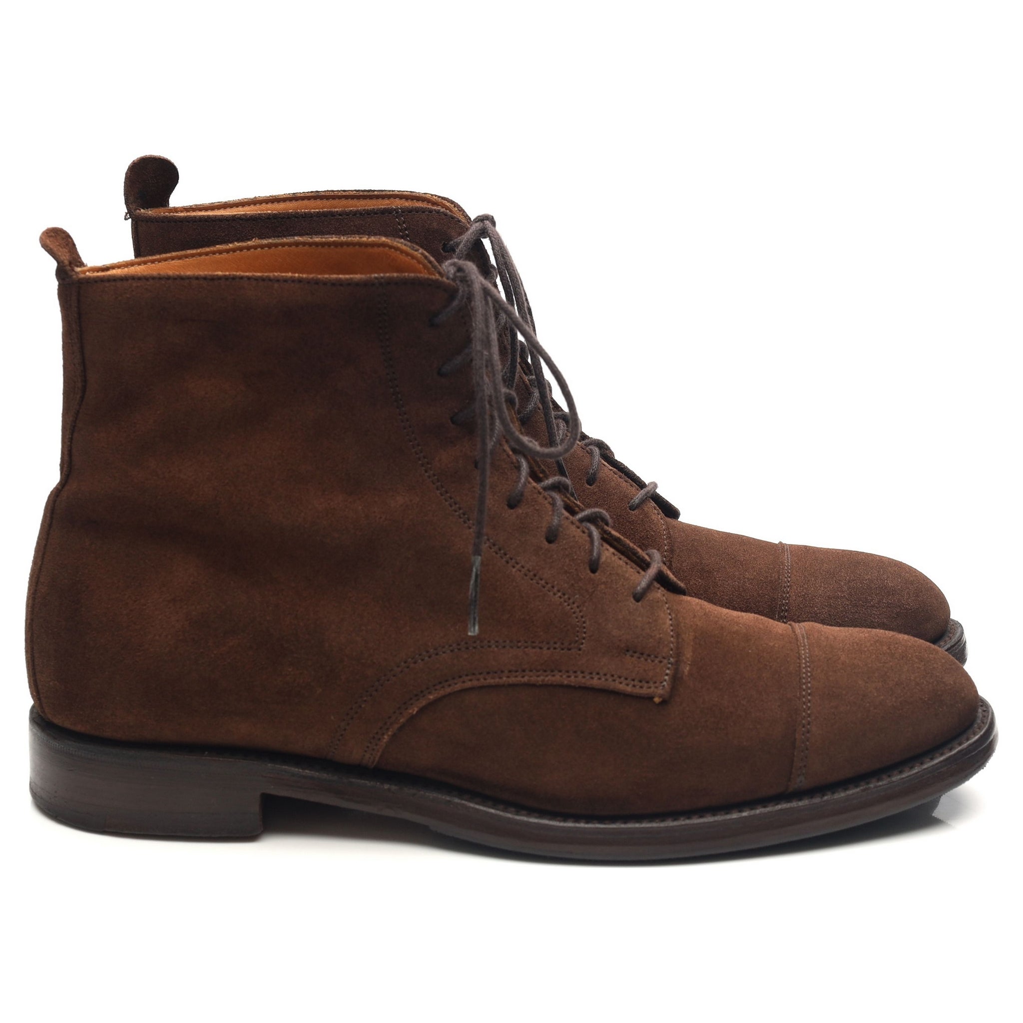 Cheaney Sadie boots daim marron 5 UK femme