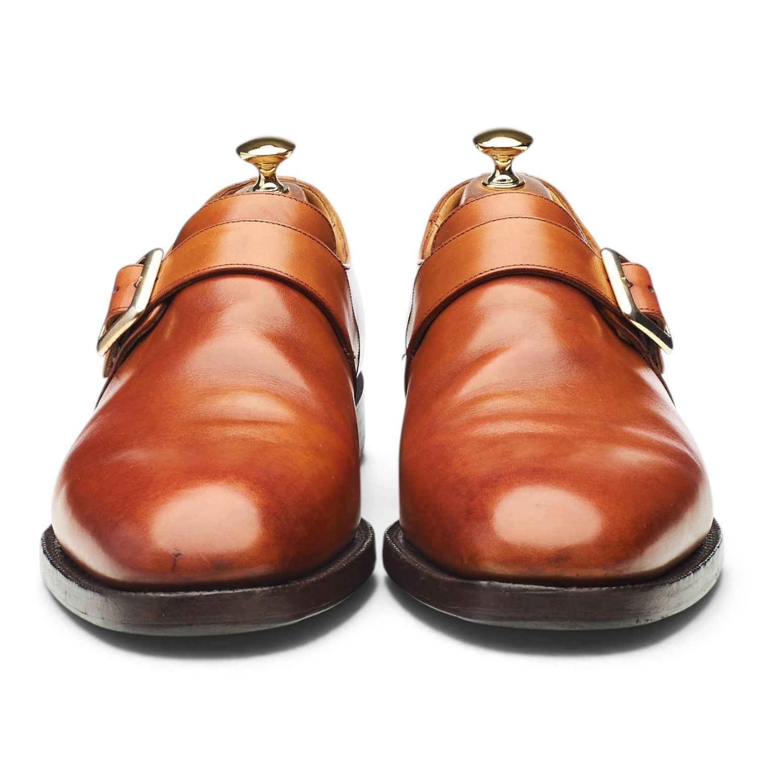 Church's Sydney Monk Cuir Marron Clair UK 10