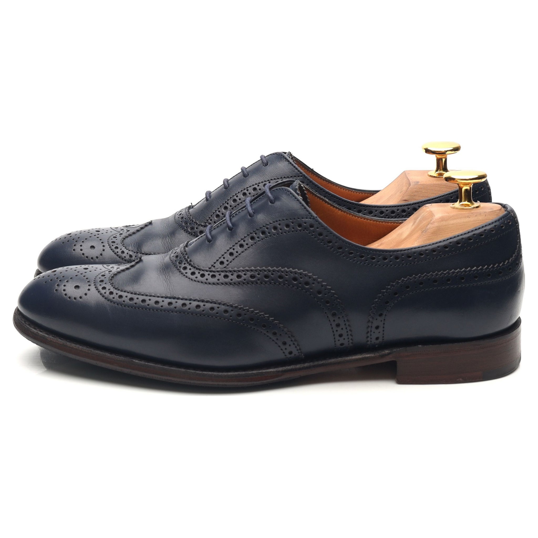 Cheaney Maisie derbies cuir bleu 5 UK femme