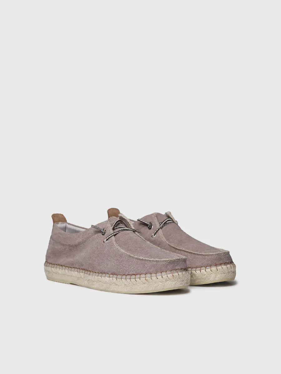 Toni Pons Odin espadrille homme toile à lacets