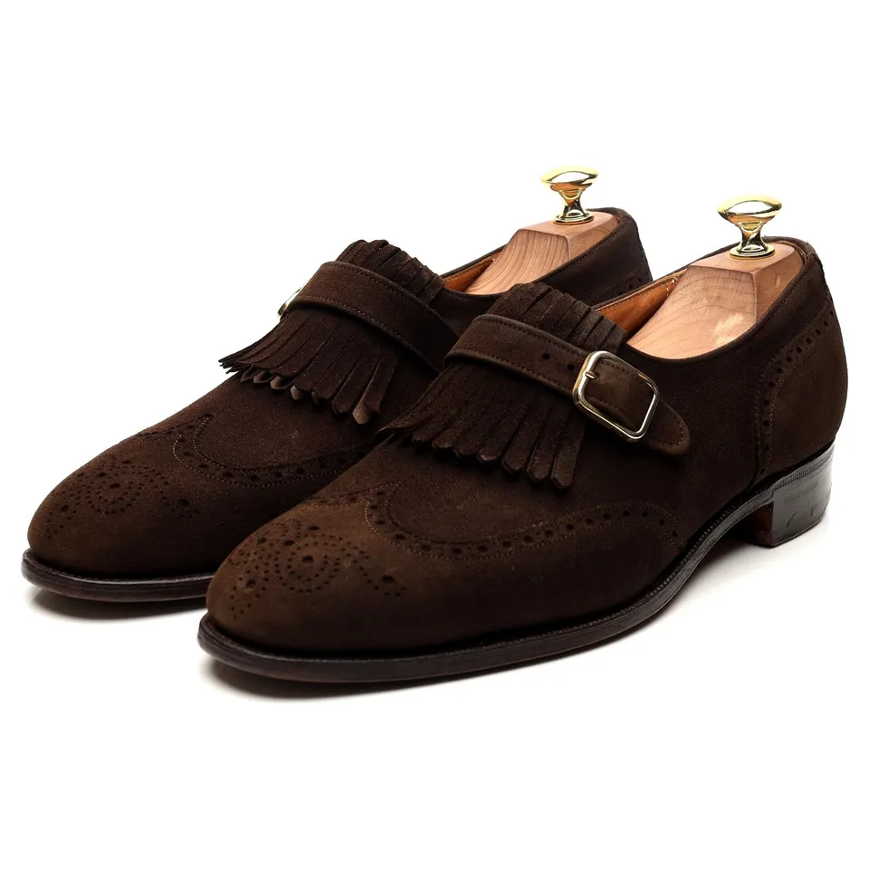 Church's Stafford monk suède marron UK 8