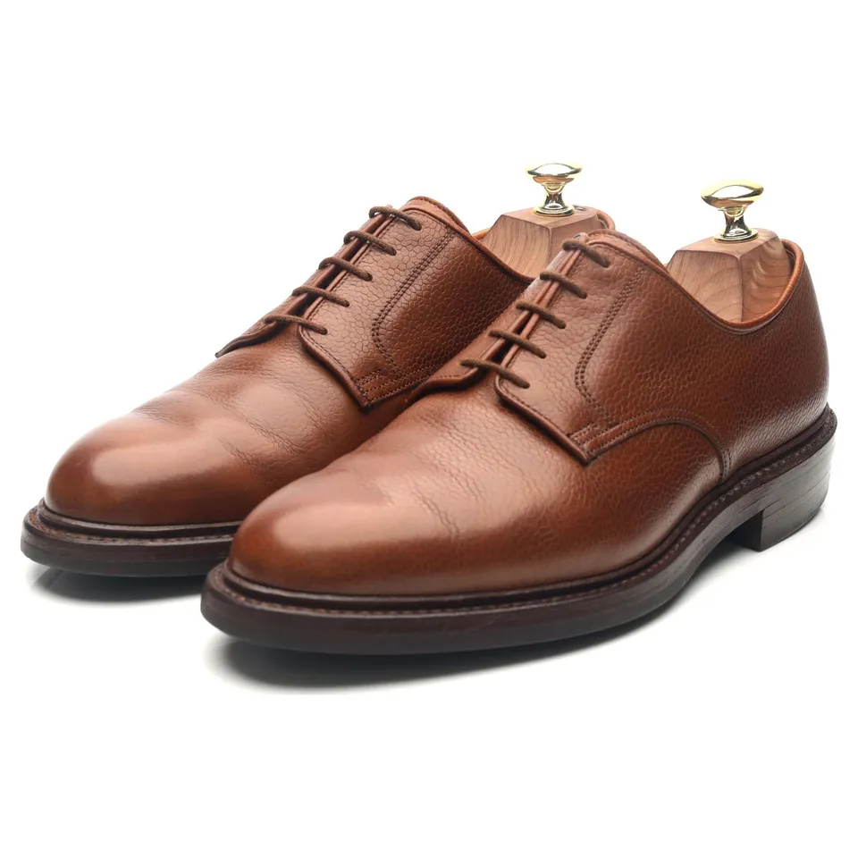 Crockett & Jones Grasmere derby cuir marron UK 7