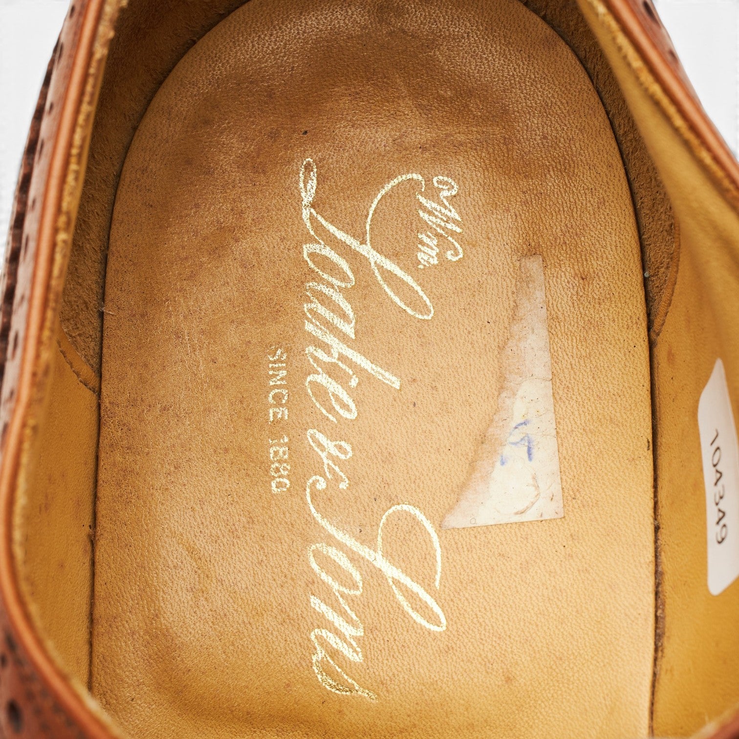 Loake Vintage Lydney oxford cuir marron 10 UK