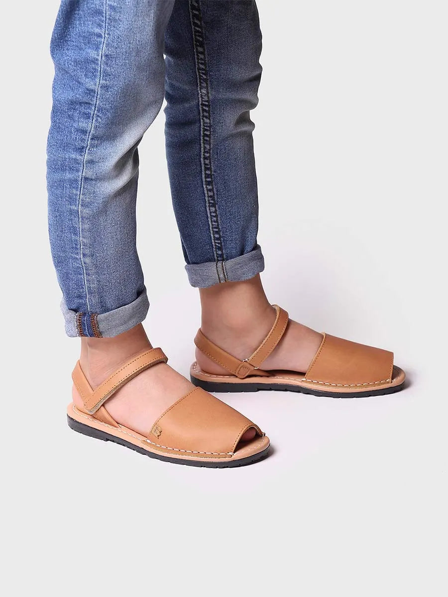 Toni Pons Cova-SA sandales cuir enfant scratch