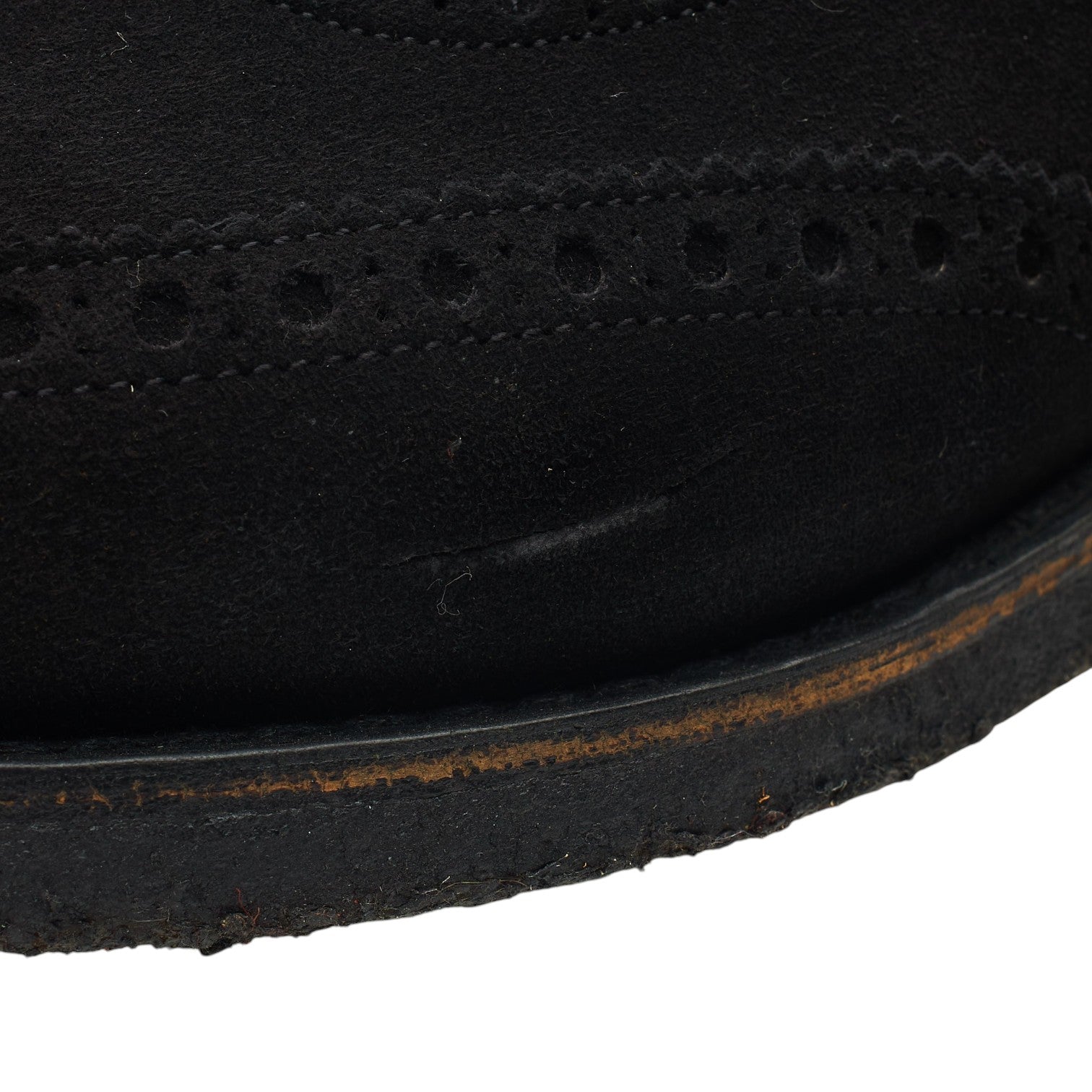 Church's Fairfield richelieu suède noir UK 9