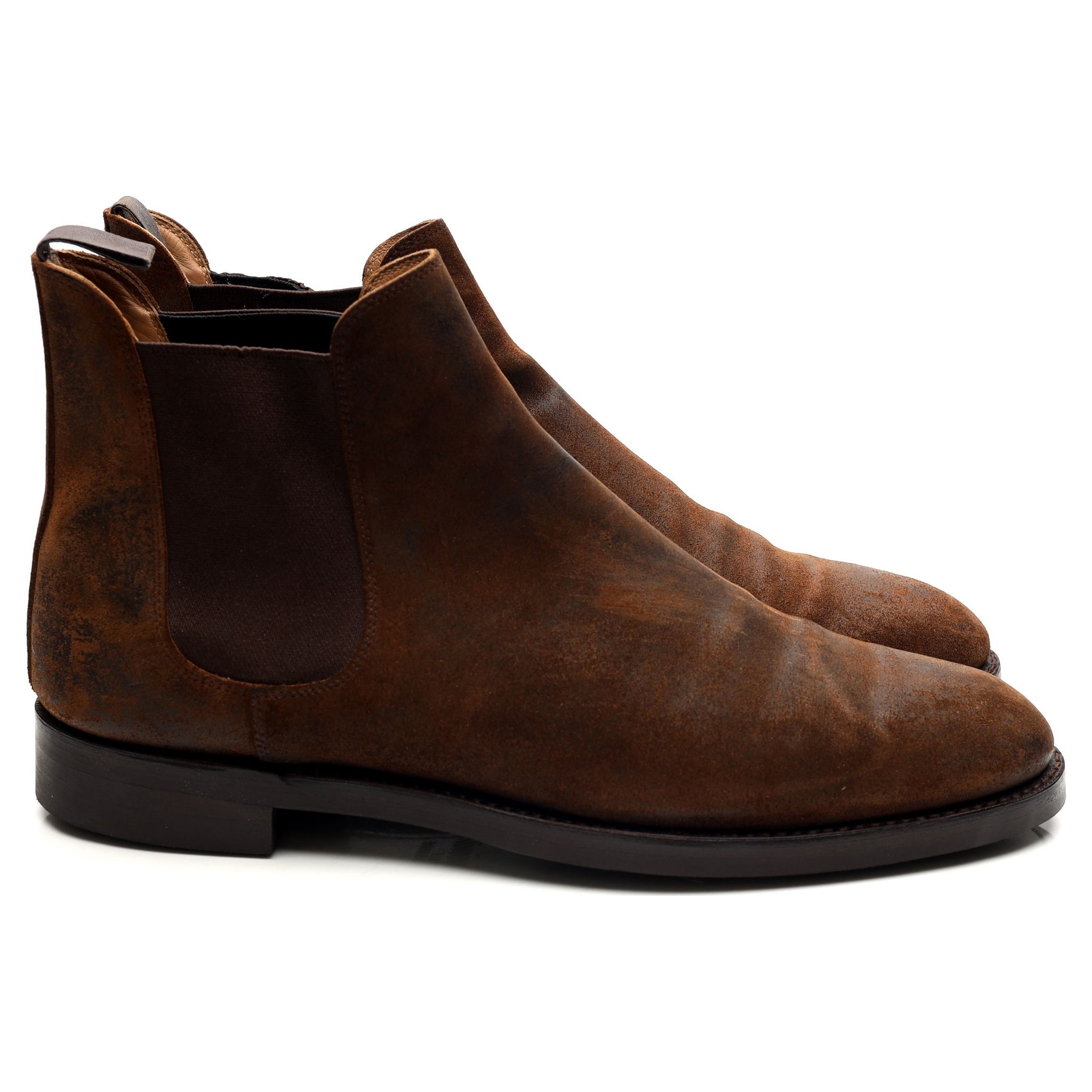 Crockett & Jones Chelsea 5 boots suède marron pointure 9.5