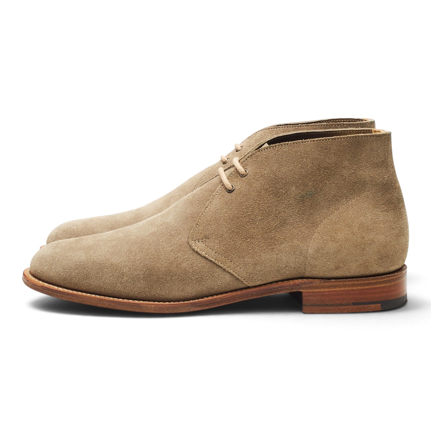 Church's Sahara Chukka Boots Suède Pierre UK 7