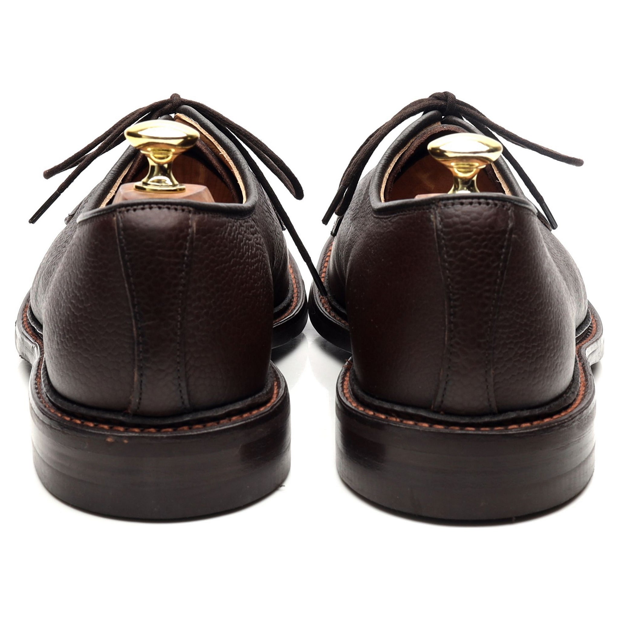Tricker's Robert Derby Cuir Marron Foncé UK 7