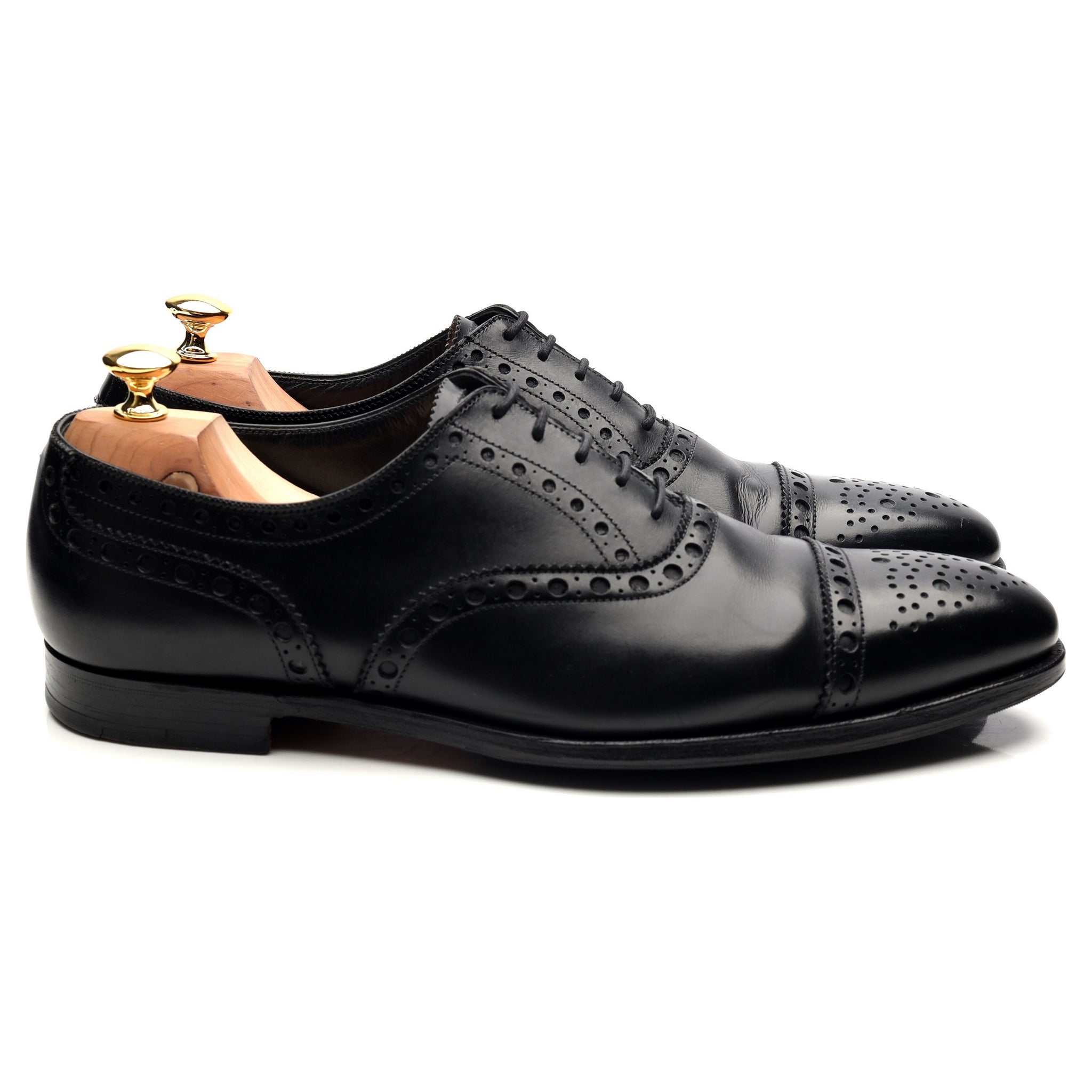 Crockett & Jones Richard James richelieu noir UK 10 cuir