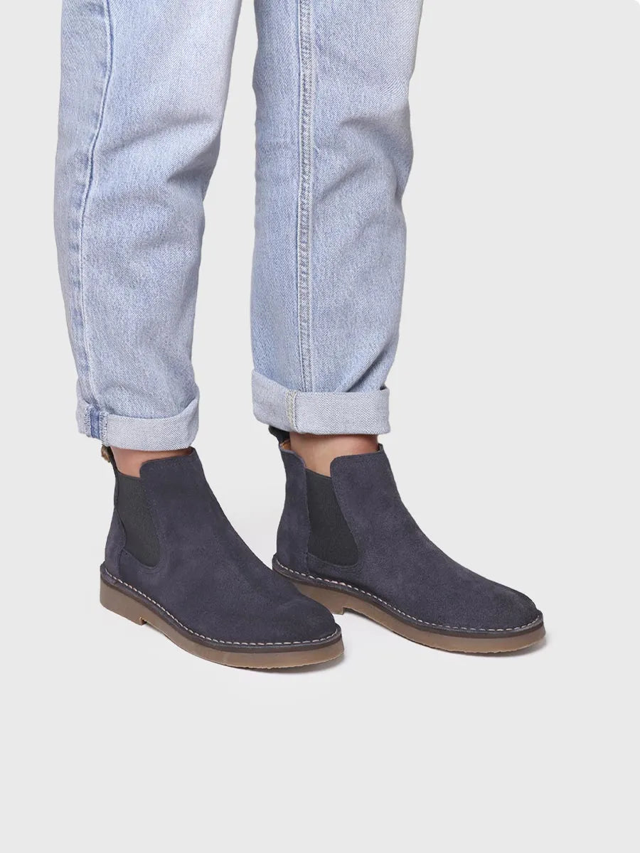 Toni Pons Isa-SY bottines velours océano élastiques