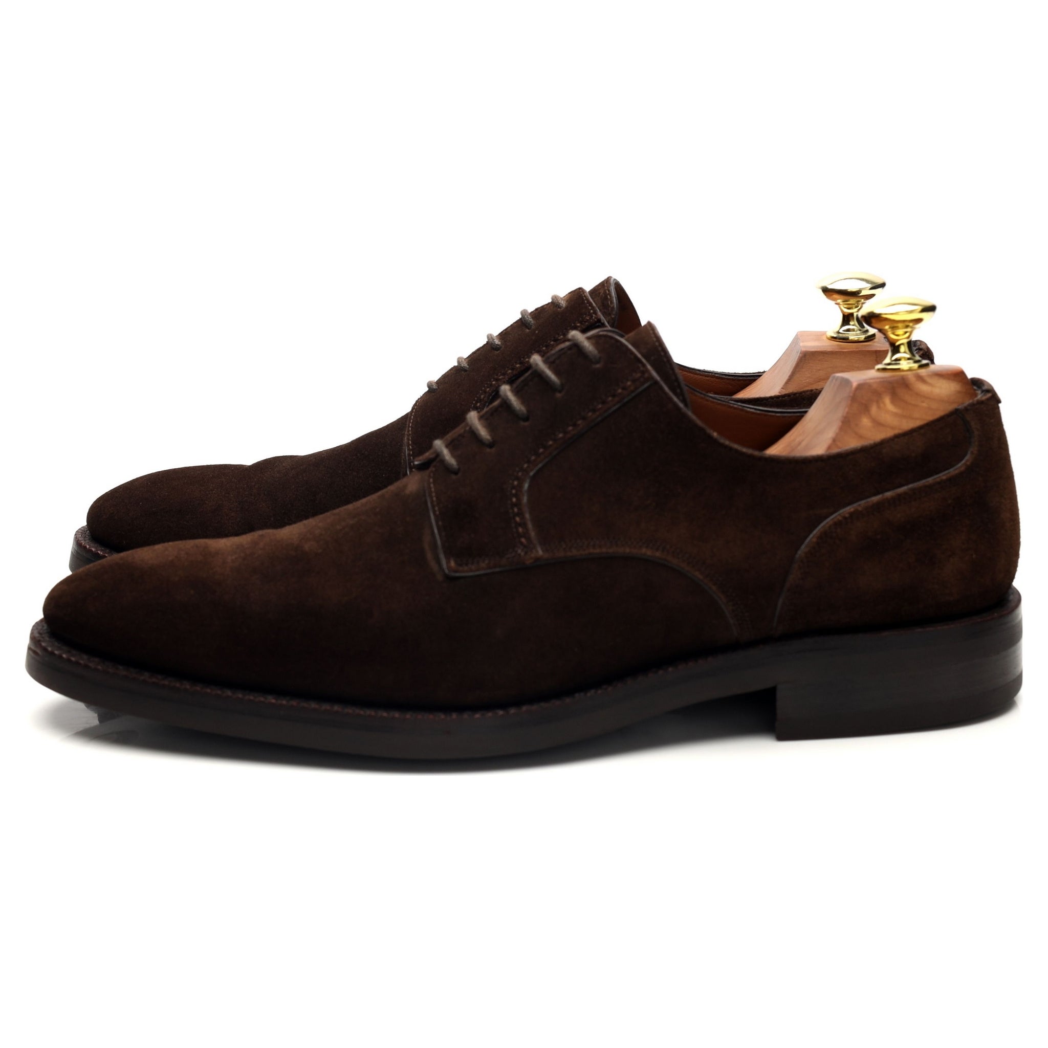 Bally Scribe derbies suède marron pointure 7