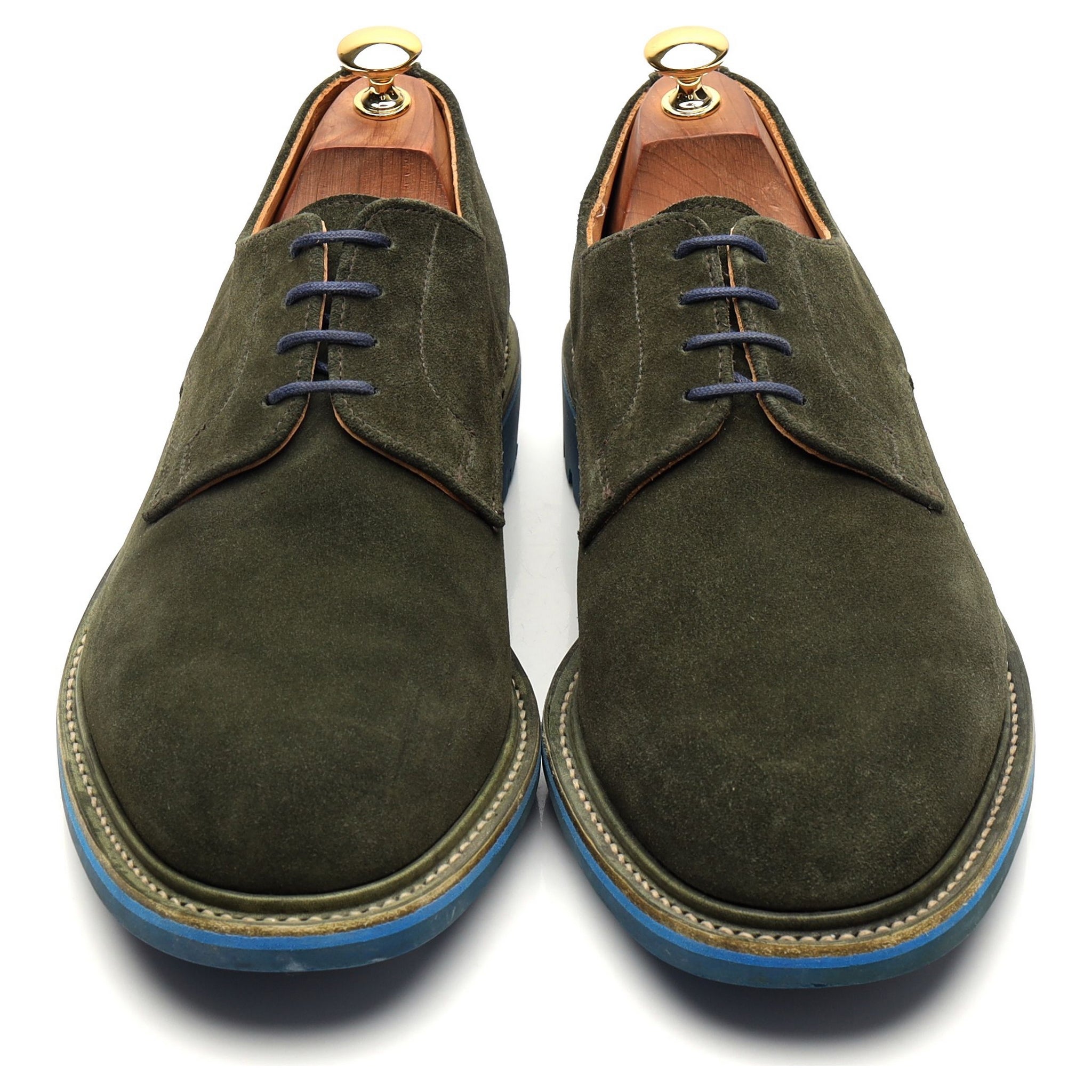 Mark McNairy derby suède vert pointure UK 9.5