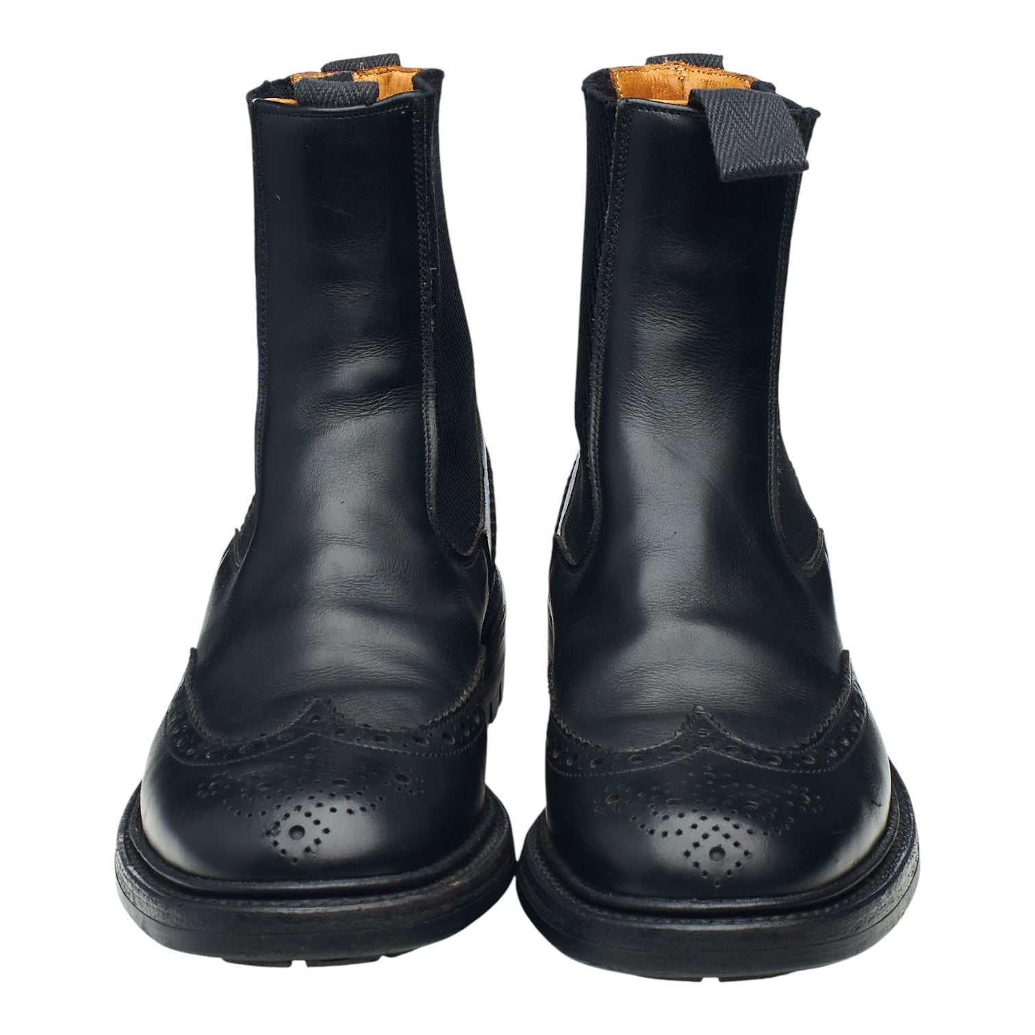 Tricker's Silvia bottines chelsea cuir noir UK 5